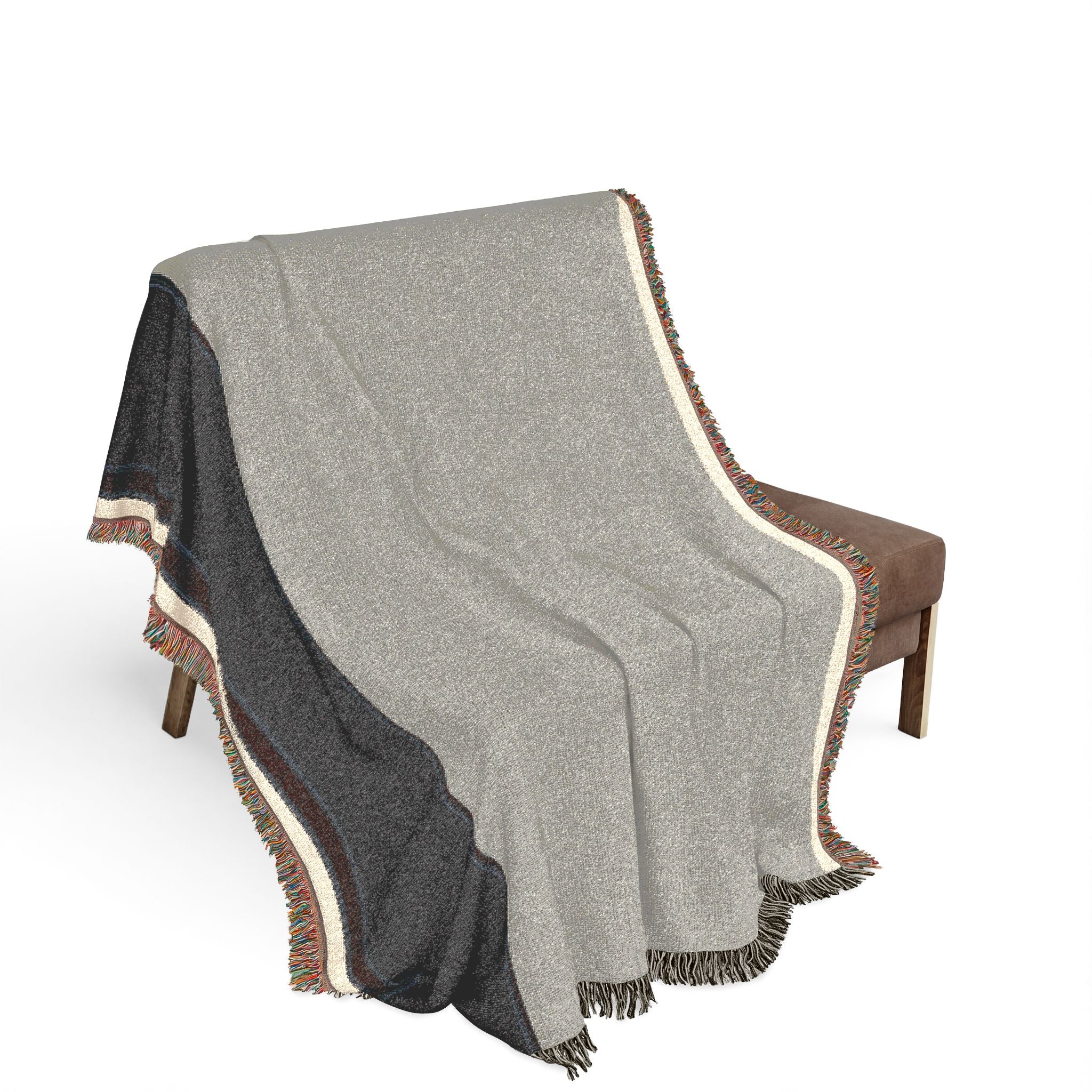 Quiet Throw — Taupe · Slate · Espresso