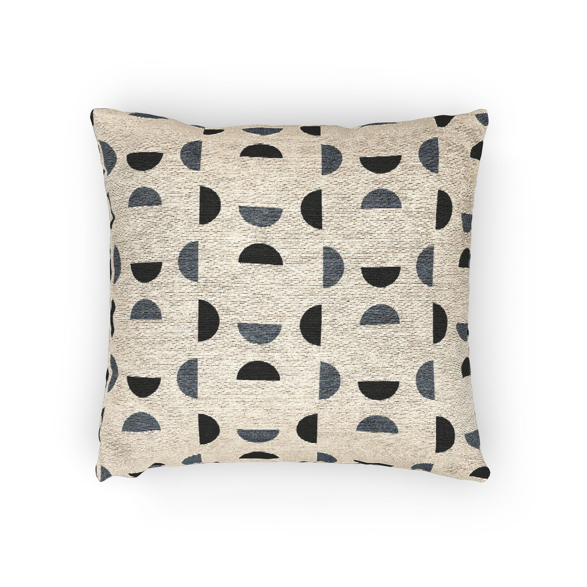 Inkwell Half Moon Woven Pillow