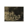 Rembrandt van Rijn - The Hundred Guilder Print | Fine Art Poster