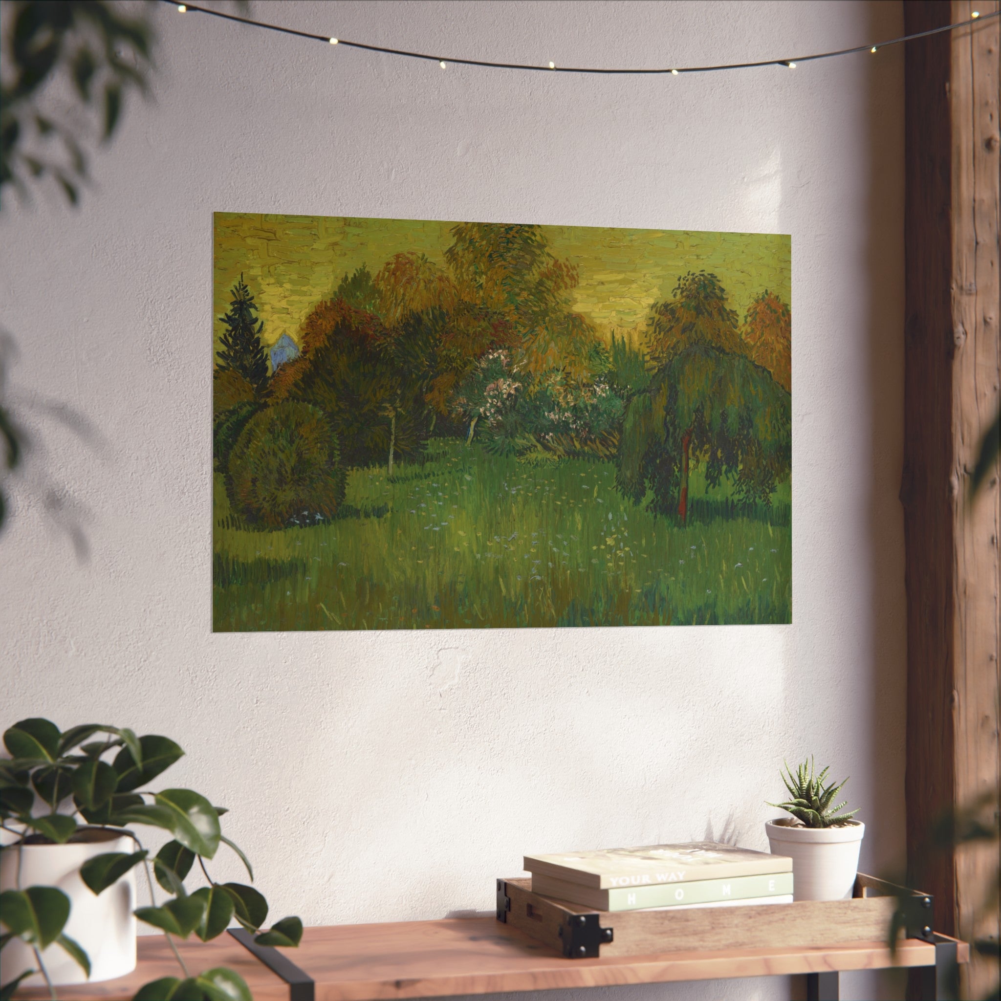 Vincent van Gogh - The Poet's Garden | Fine Art Poster
