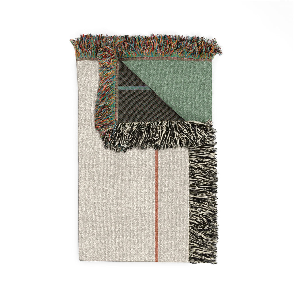 Grove Throw — Stone · Olive · Clay