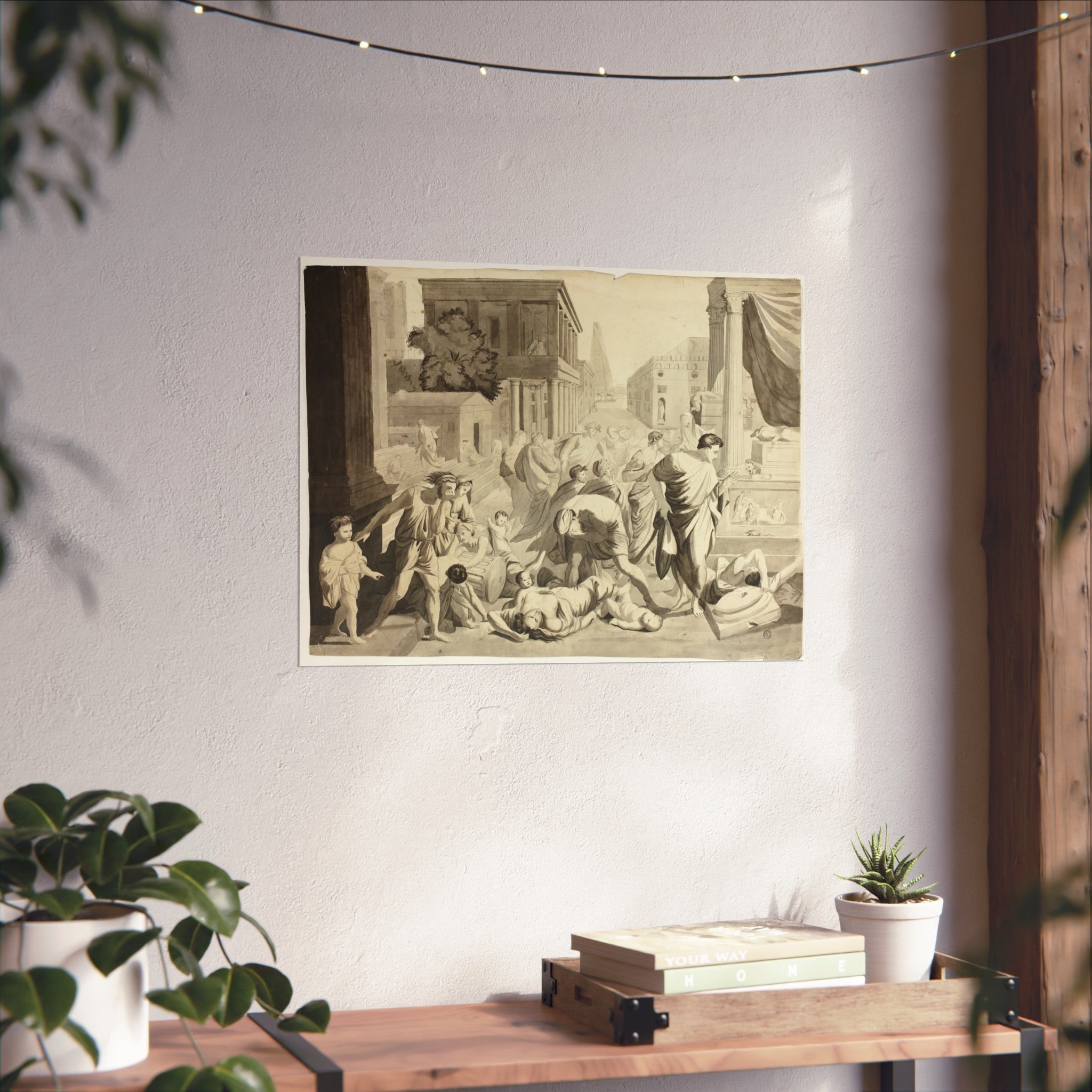 Nicolas Poussin - Plague of Ashdod | Fine Art Poster