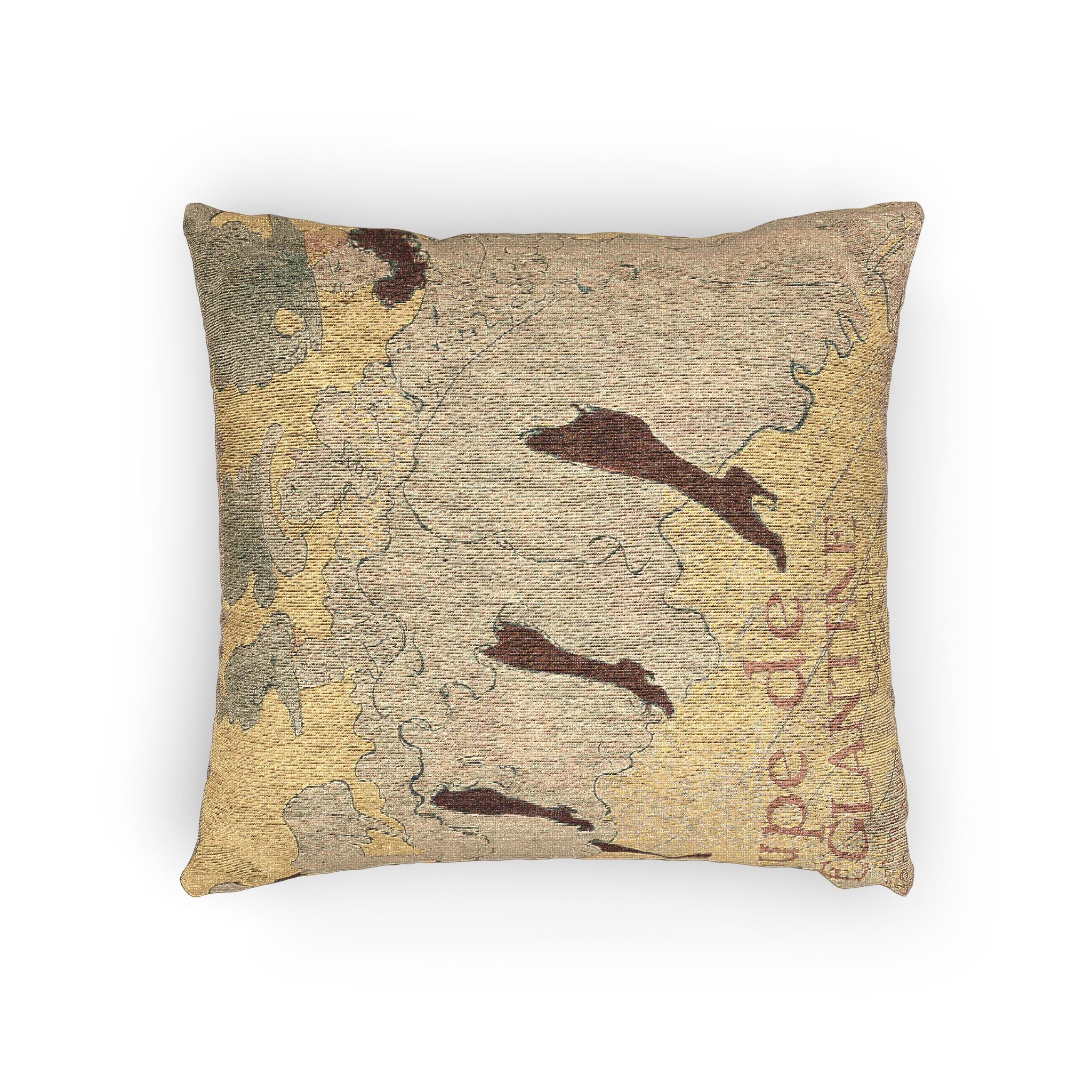 Henri de Toulouse-Lautrec - Mademoiselle Eglantine's Troupe | Woven Pillow