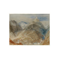 Joseph Mallord William Turner - Castle on Height near Geneva | Fine Art Poster