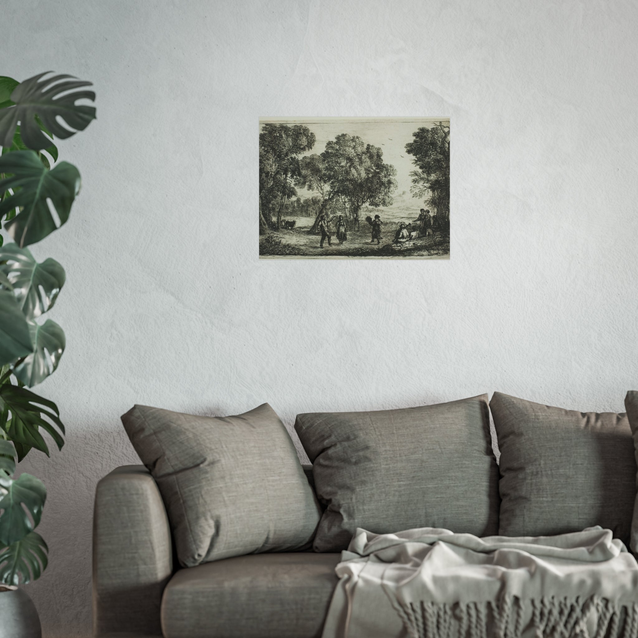 Claude Lorrain - The Country Dance | Fine Art Poster