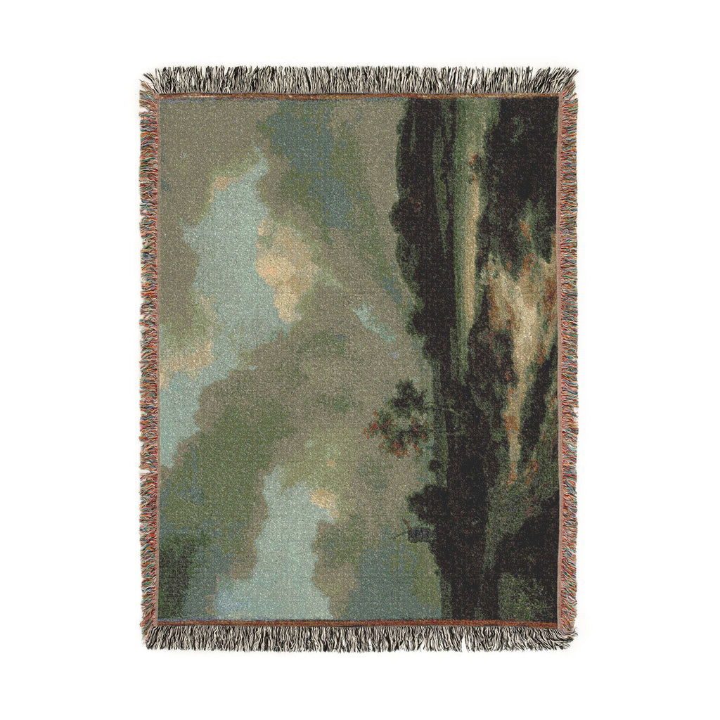 Jacob van Ruisdael - Grainfields | Woven Tapestry Blanket