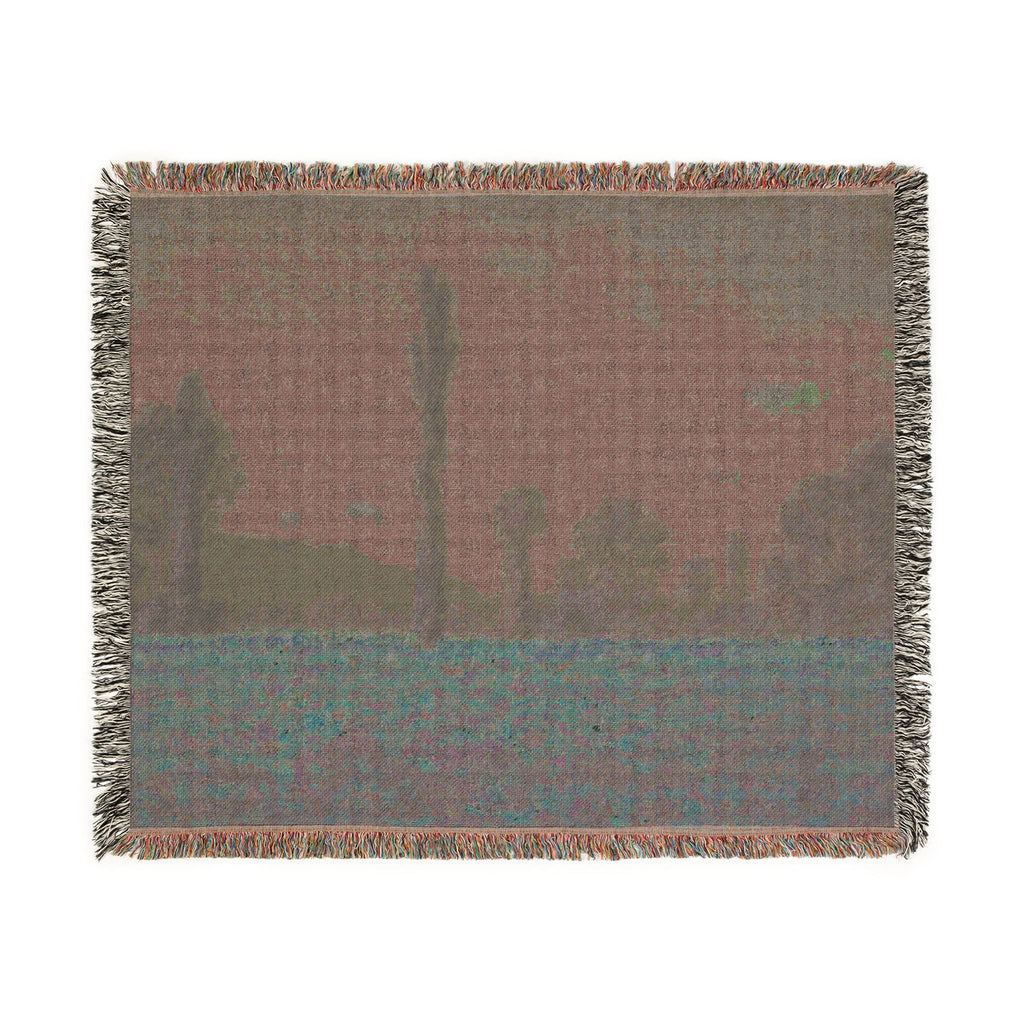 Claude Monet - Poppy Field (Giverny) | Woven Tapestry Blanket