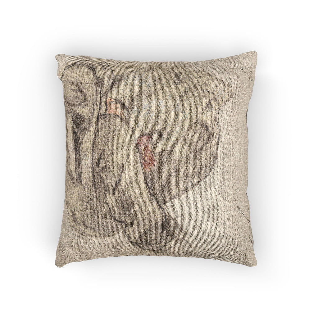 Paul Gauguin - Seated Breton Woman | Woven Pillow