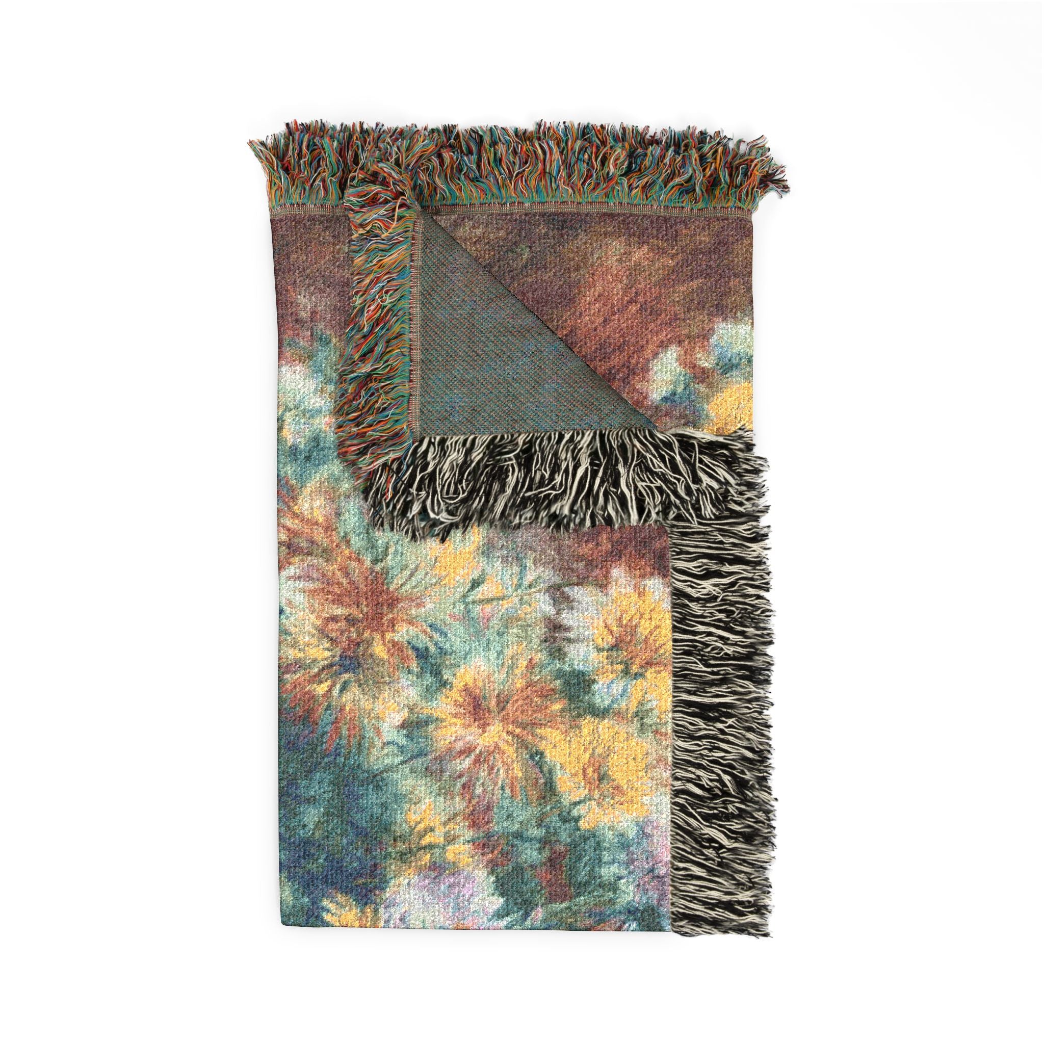 Pierre-Auguste Renoir - Chrysanthemums | Woven Tapestry Blanket