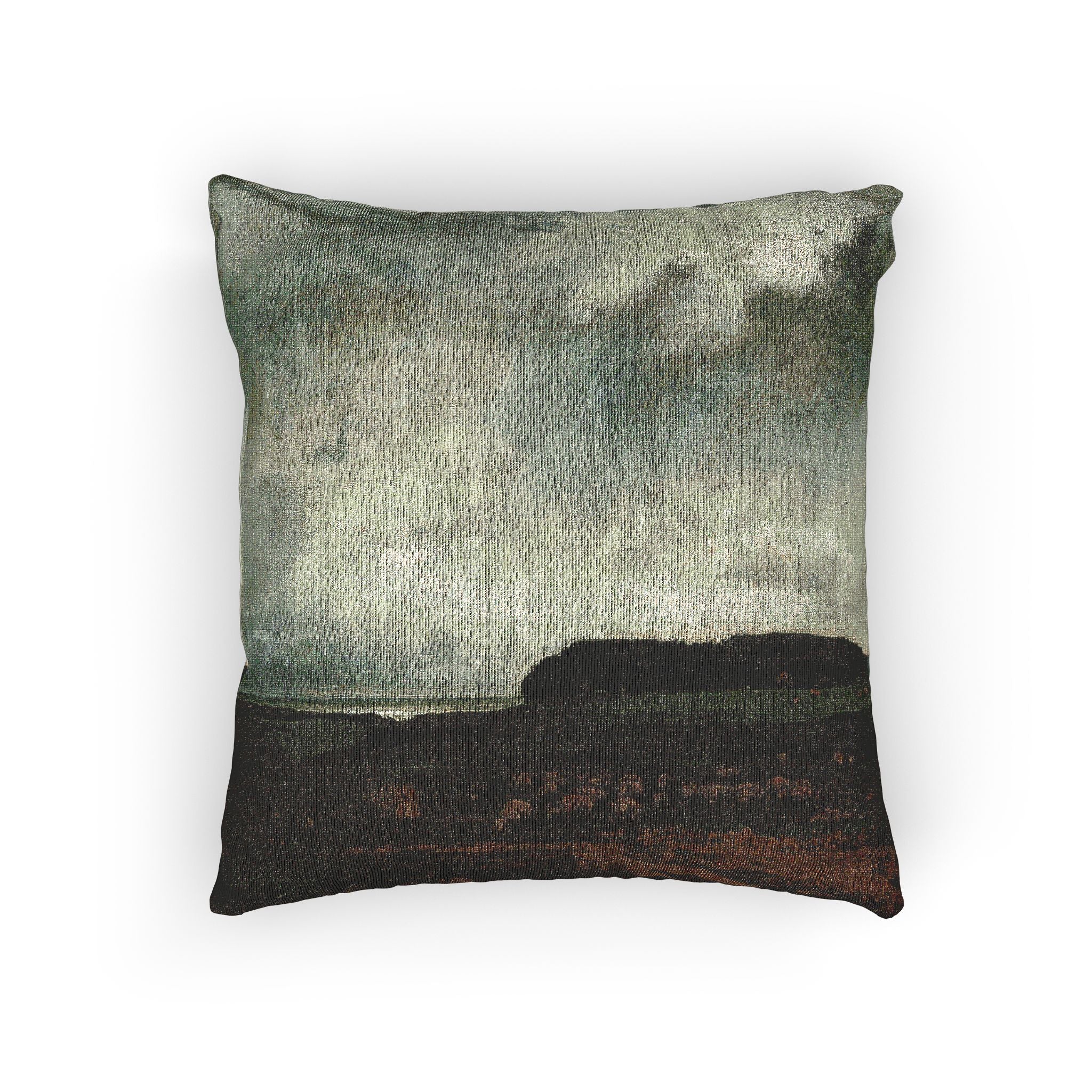 George Inness - The Storm | Woven Pillow