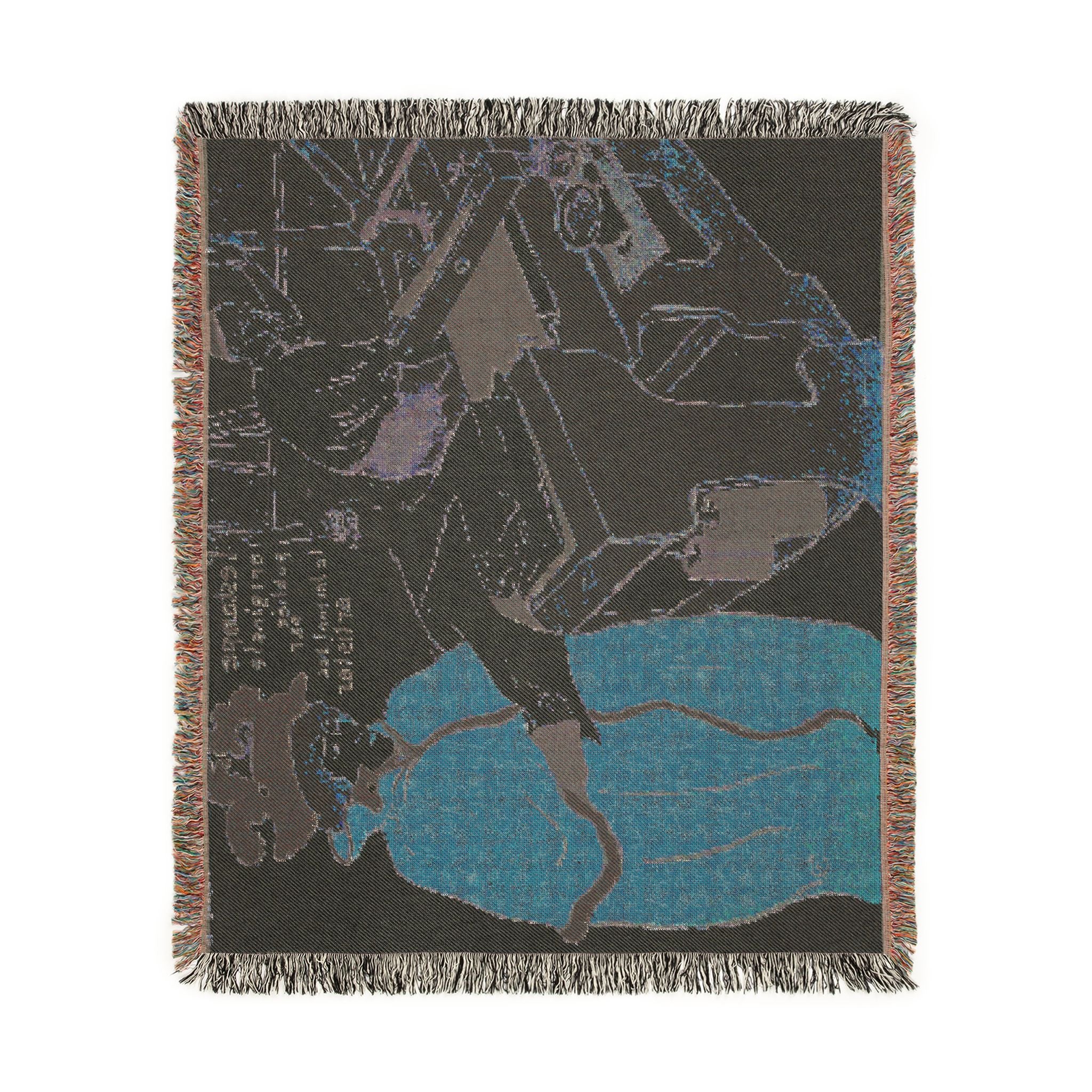 Henri de Toulouse-Lautrec - Cover for the first album of L'Estampe originale | Woven Tapestry Blanket