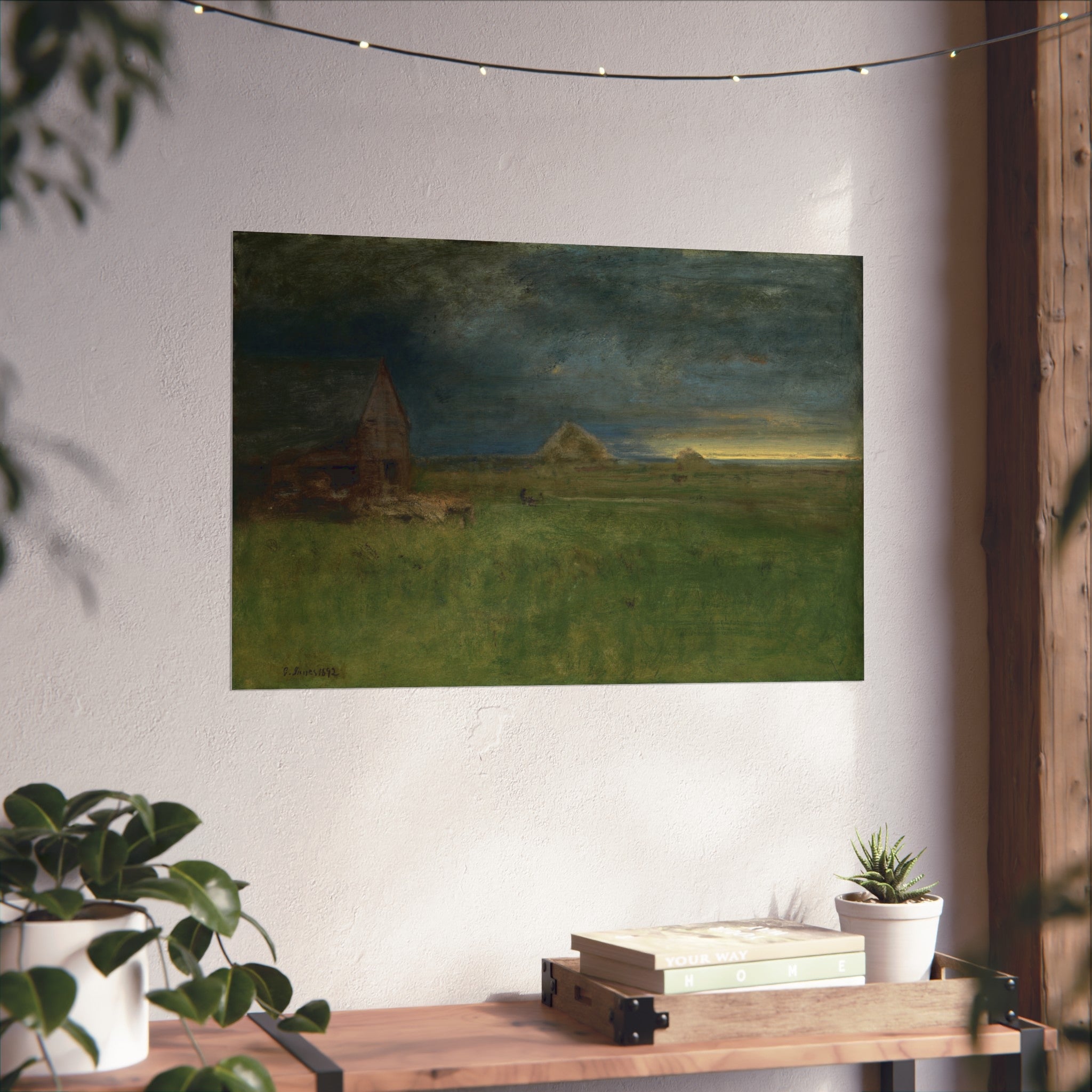 George Inness - The Lonely Farm, Nantucket | Fine Art Poster