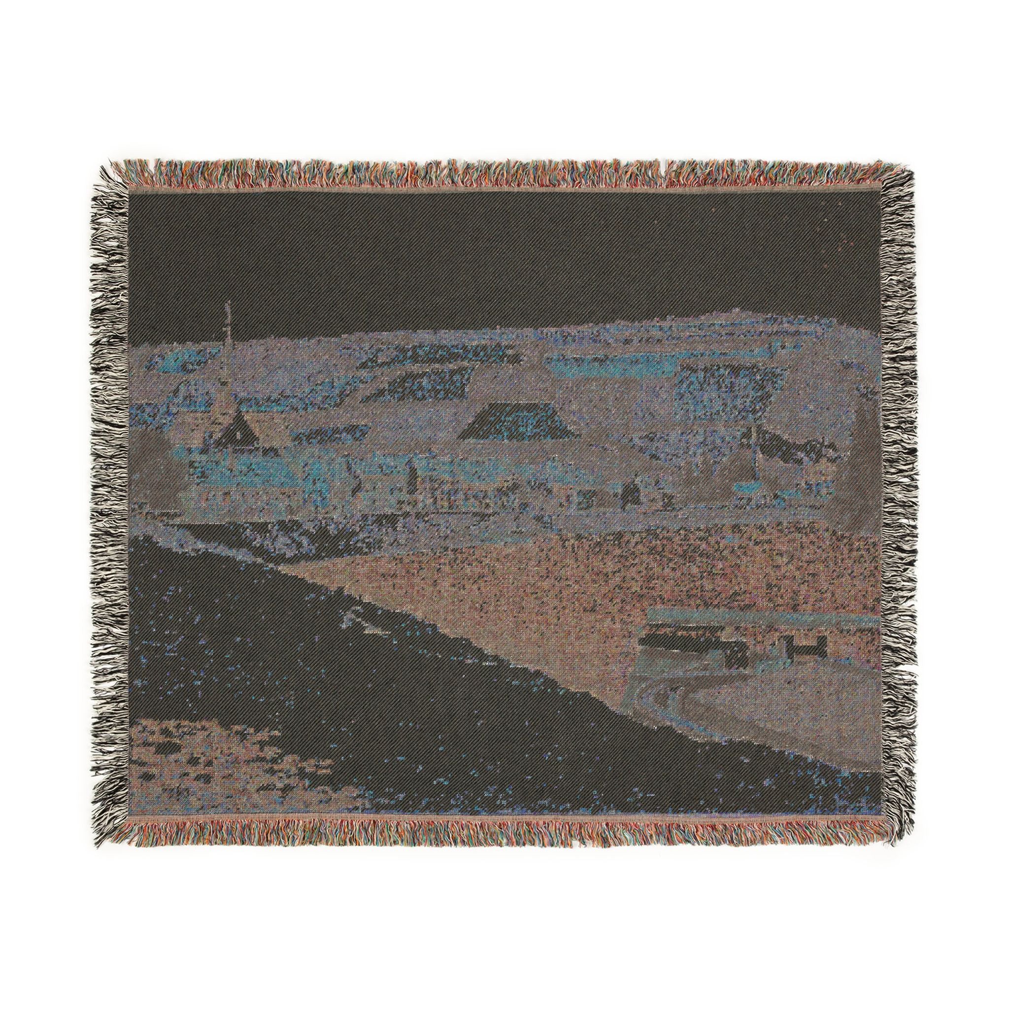 Paul Signac - Les Andelys, Côte d'Aval | Woven Tapestry Blanket