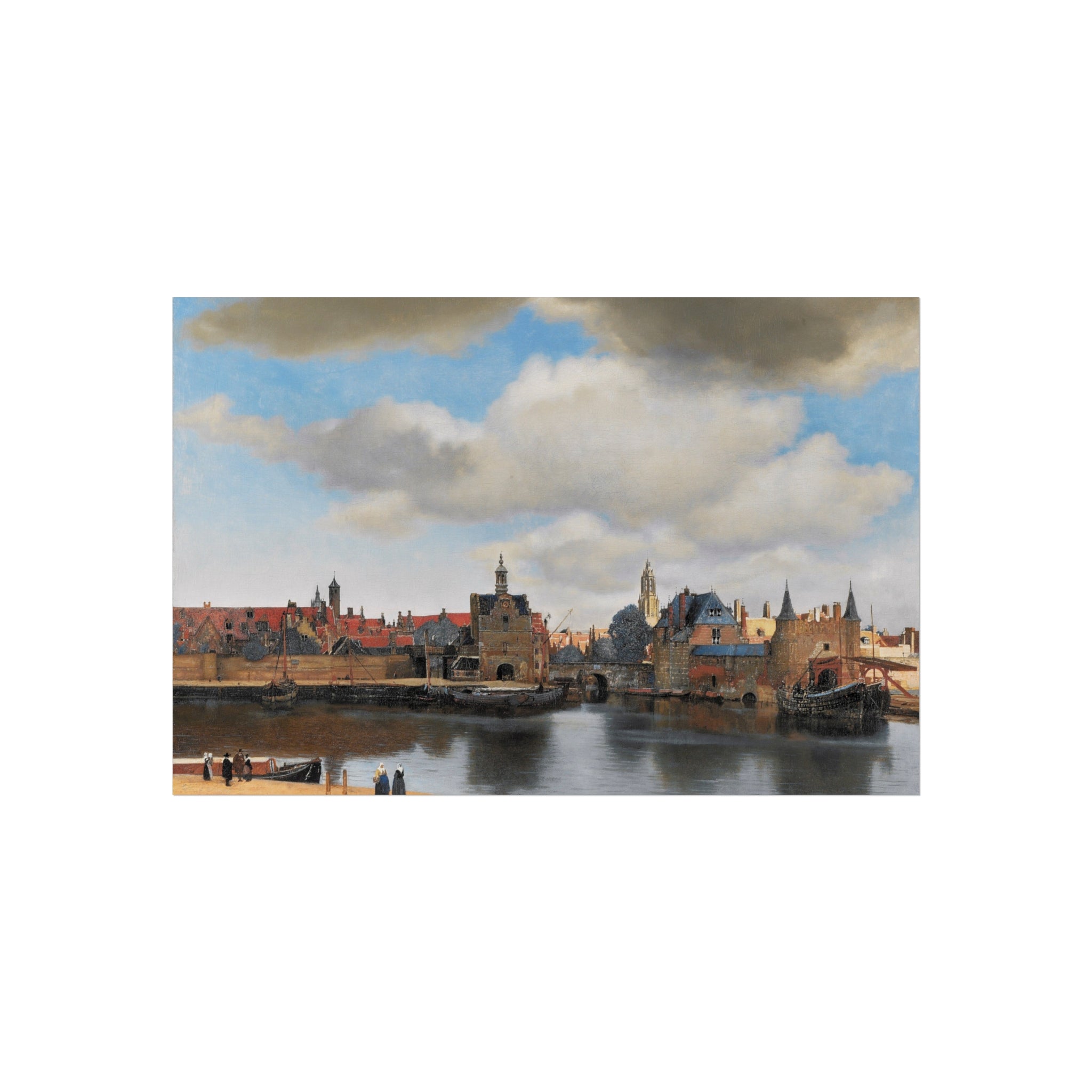View of Delft, by Johannes Vermeer | Fine Art Poster