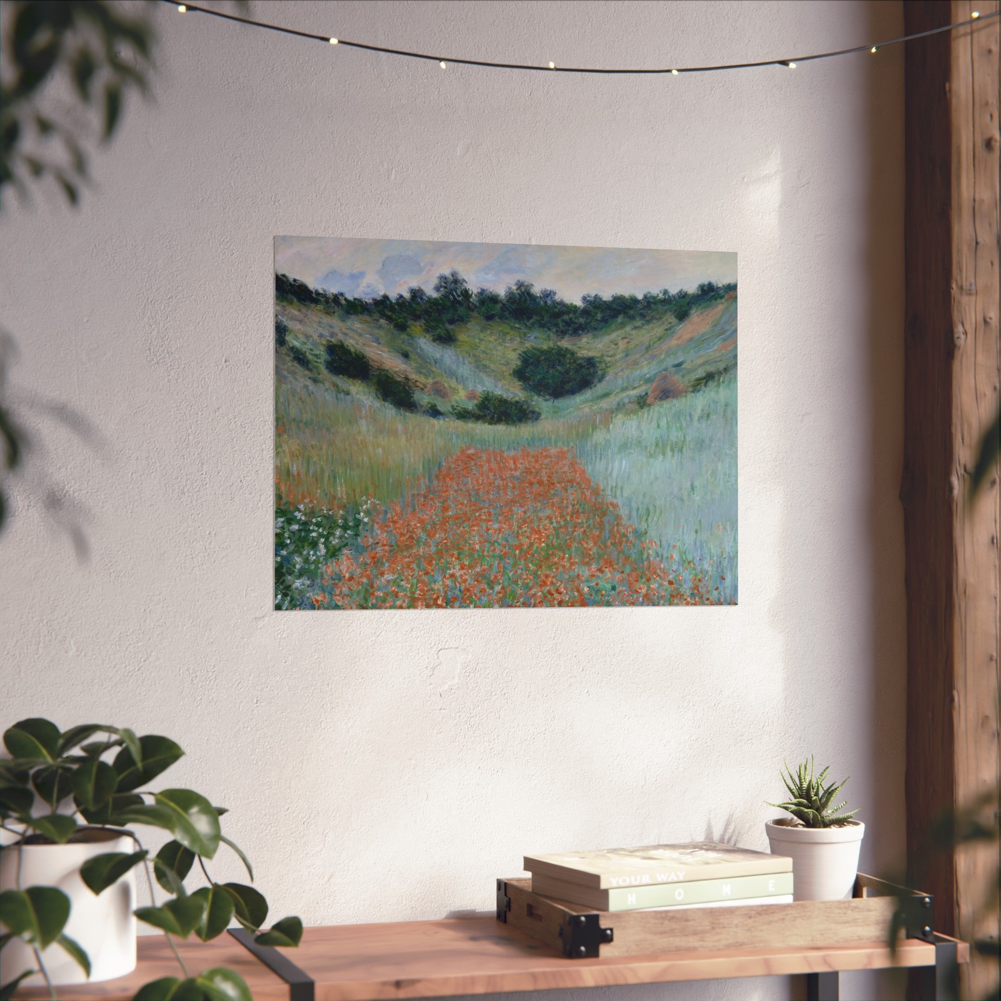 Claude Monet - Poppy Field, Giverny | Fine Art Poster