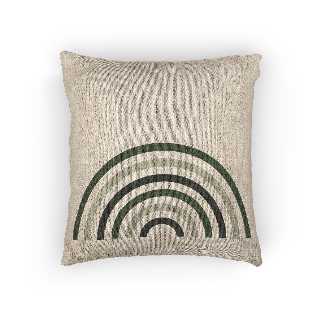 Grove Arch Rainbow Woven Pillow