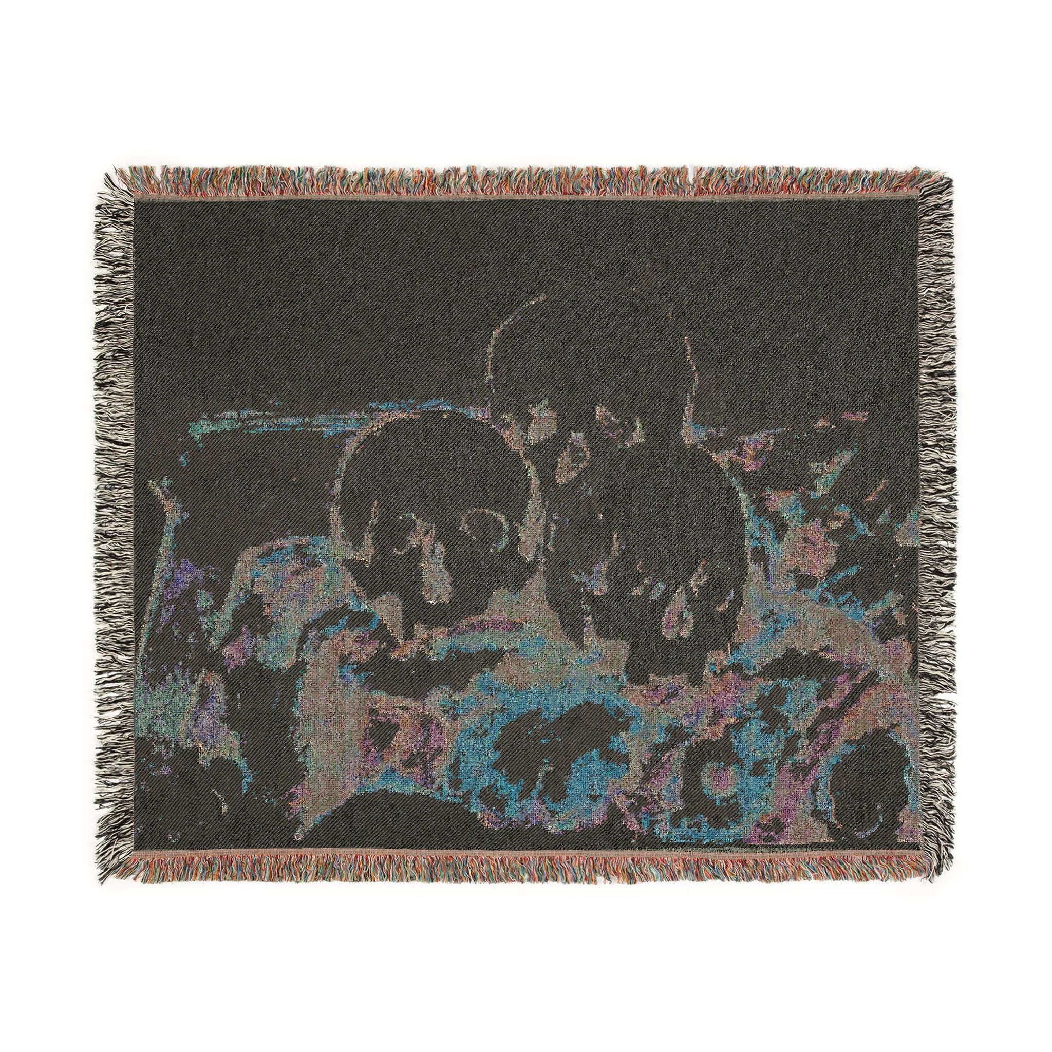 Paul Cezanne - The Three Skulls | Woven Tapestry Blanket
