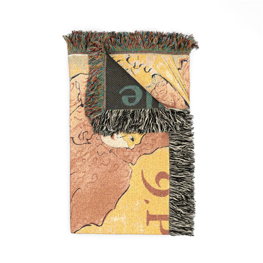 Henri de Toulouse-Lautrec - The Photographer Sescau | Woven Tapestry Blanket