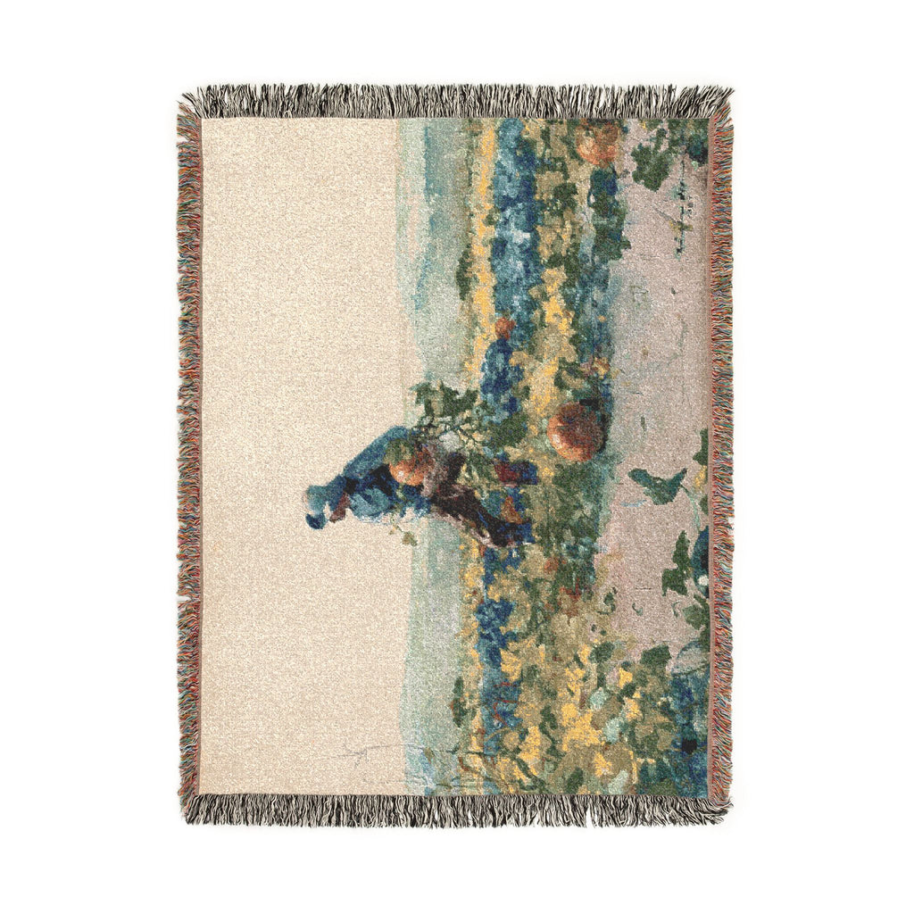 Winslow Homer - For to Be a Farmer's Boy | Woven Tapestry Blanket