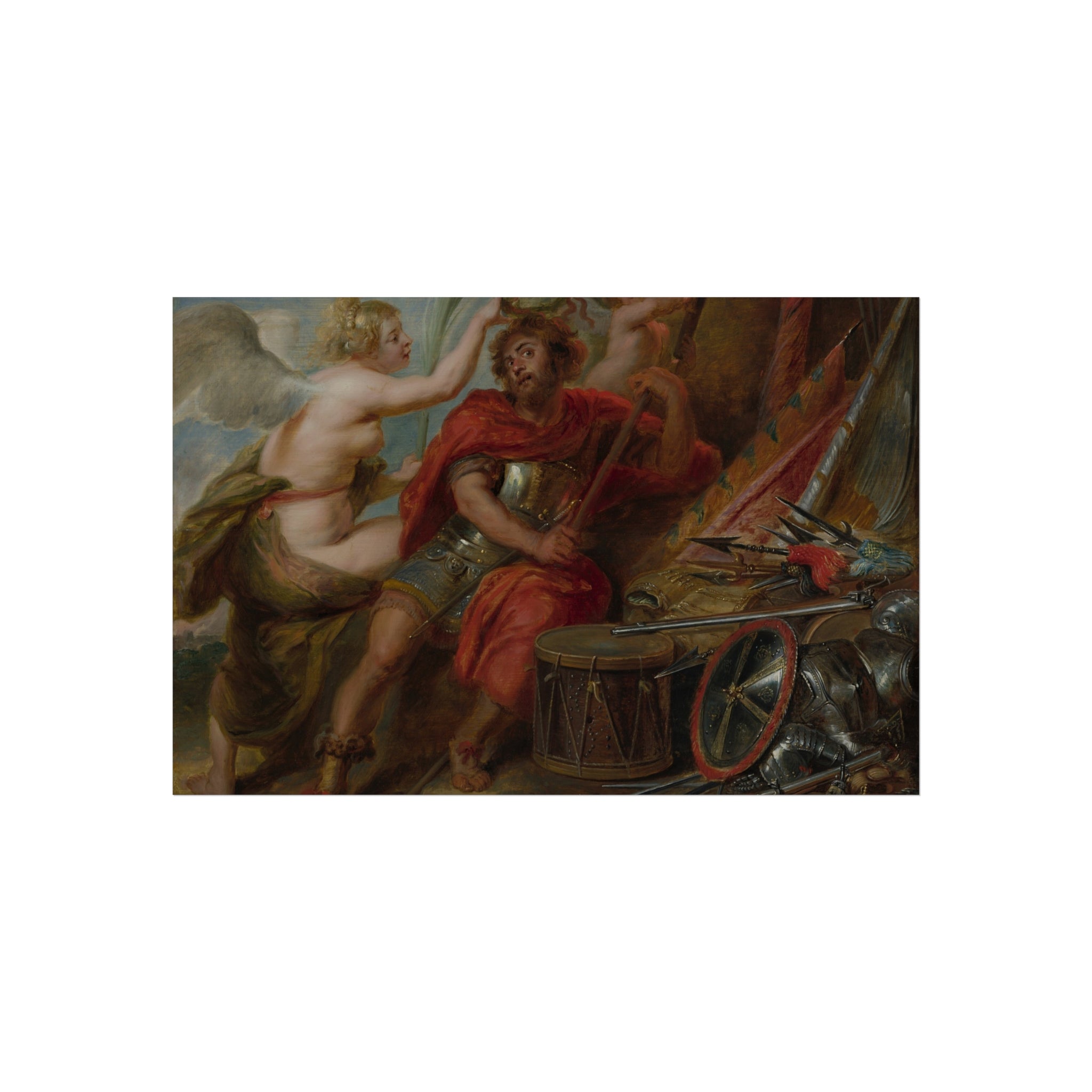 Follower of Peter Paul Rubens - The Apotheosis of the Hero | Fine Art Poster