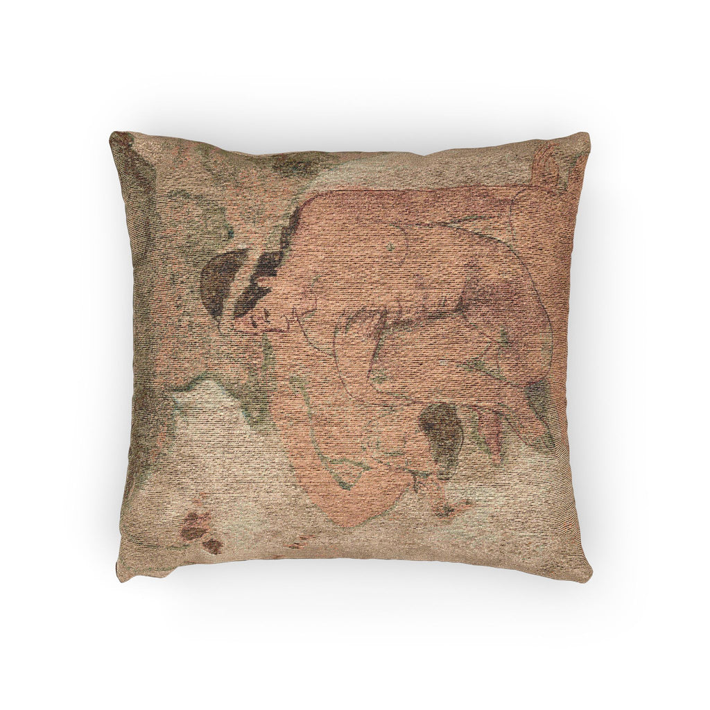 Paul Gauguin - Aha oe feii (What! Are You Jealous ) | Woven Pillow