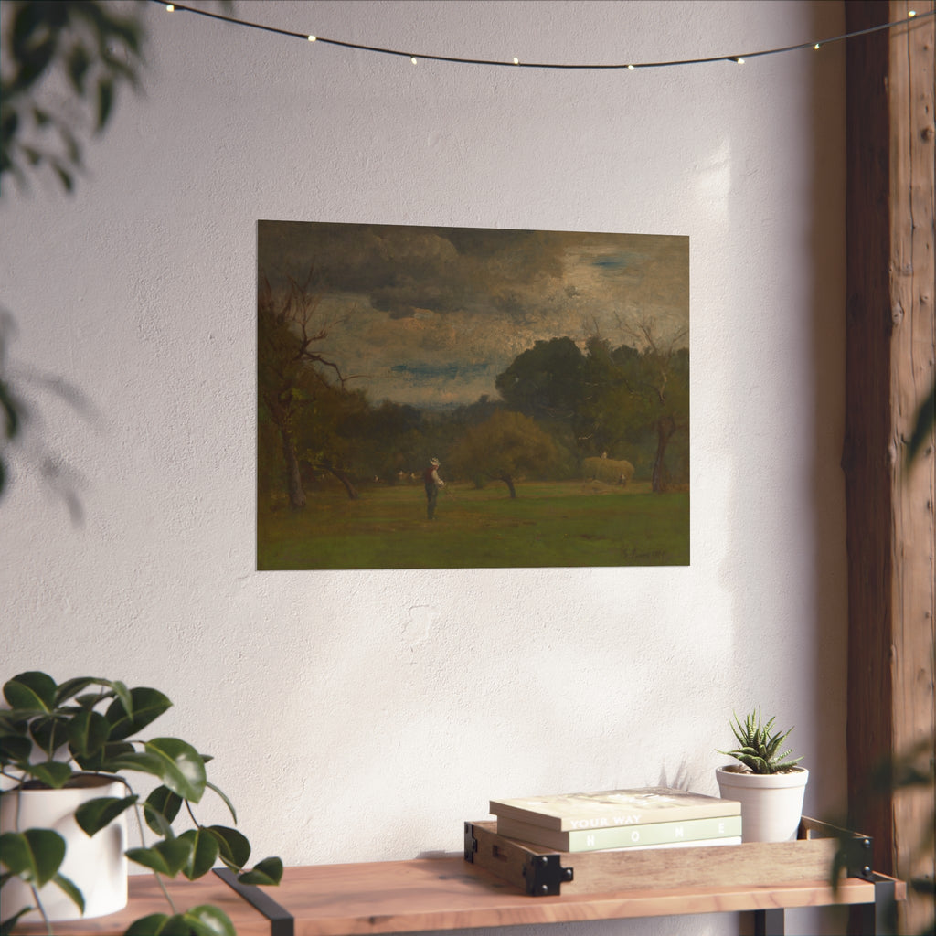 George Inness - Harvest, Montclair, New Jersey | Fine Art Poster