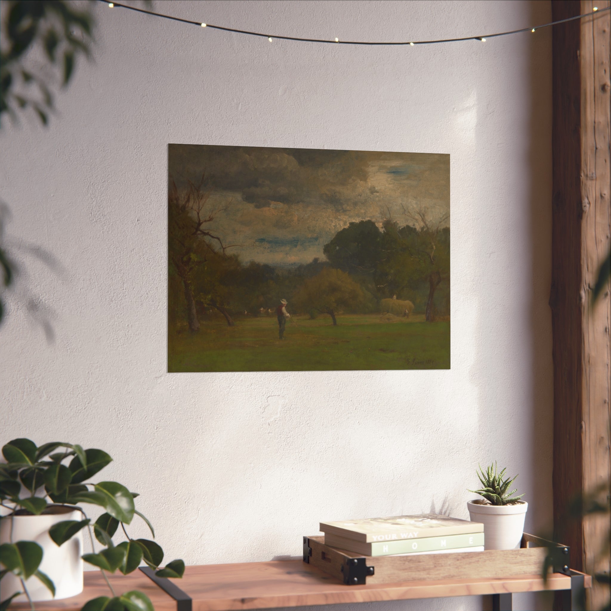 George Inness - Harvest, Montclair, New Jersey | Fine Art Poster