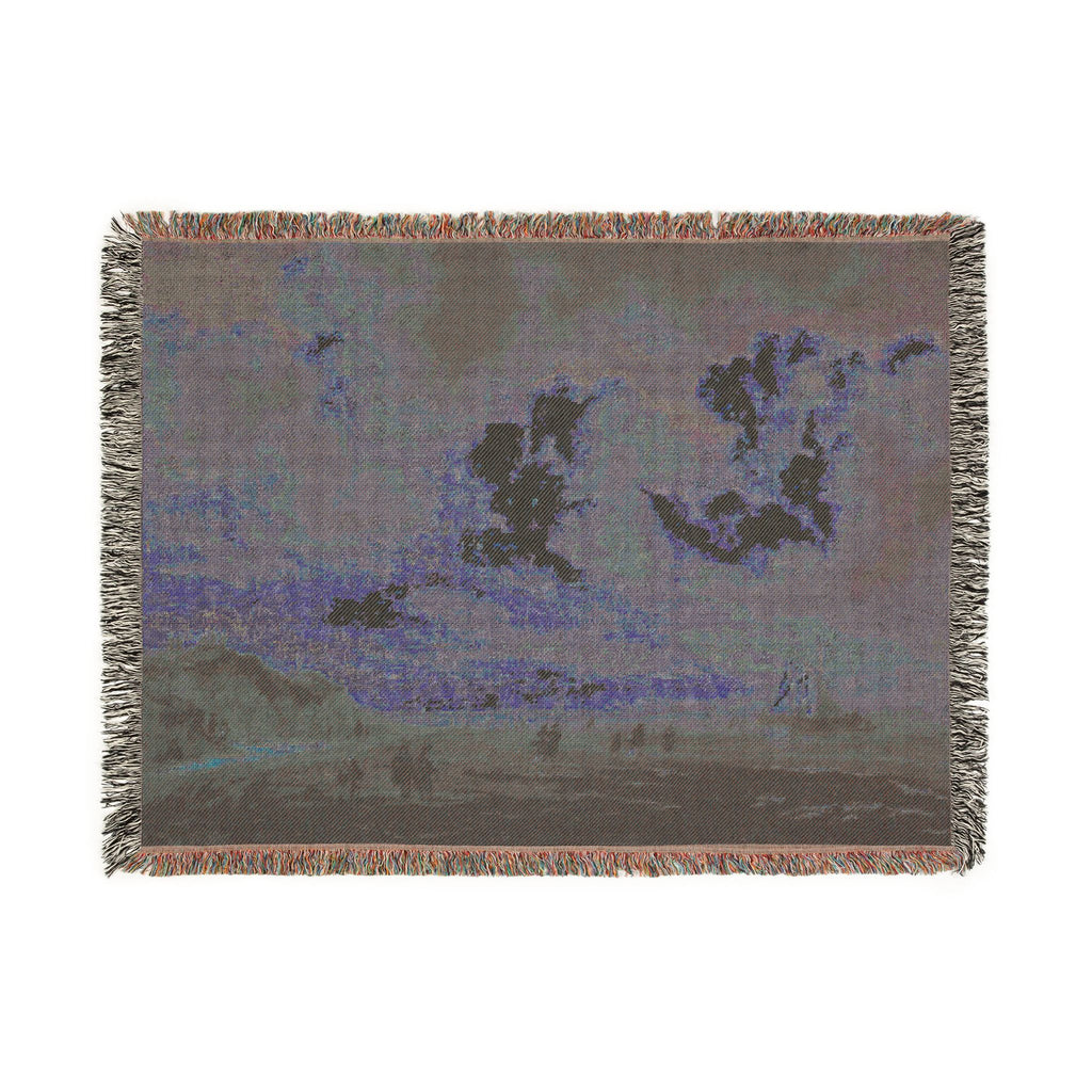 Naar Jacob van Ruisdael - Beach View - 154 - Mauritshuis | Woven Tapestry Blanket