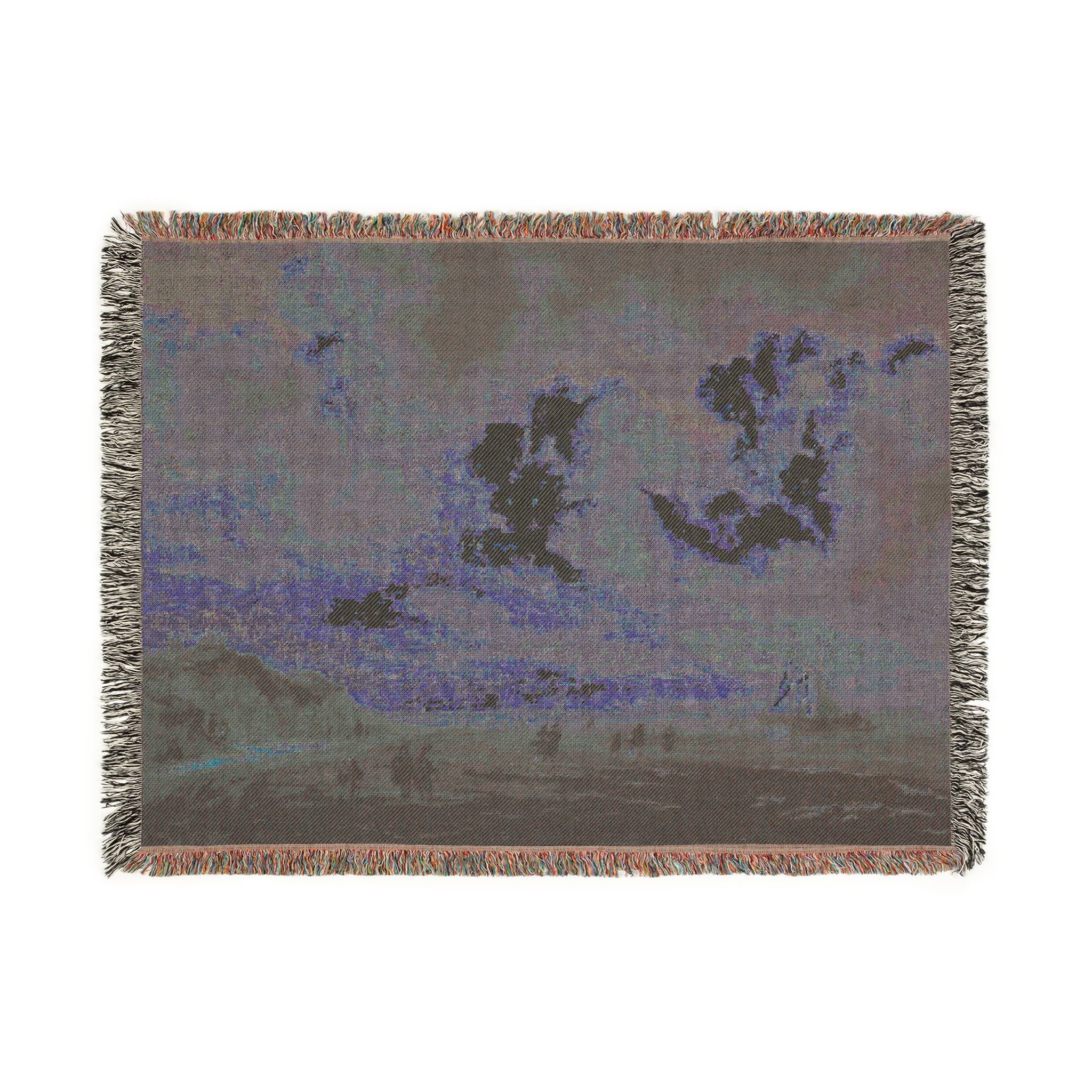 Naar Jacob van Ruisdael - Beach View - 154 - Mauritshuis | Woven Tapestry Blanket