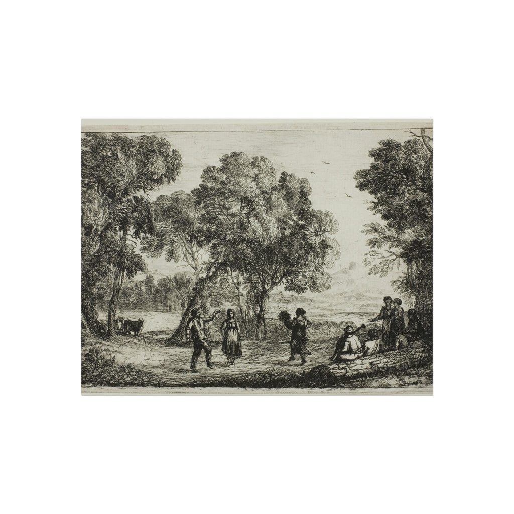 Claude Lorrain - The Country Dance | Fine Art Poster