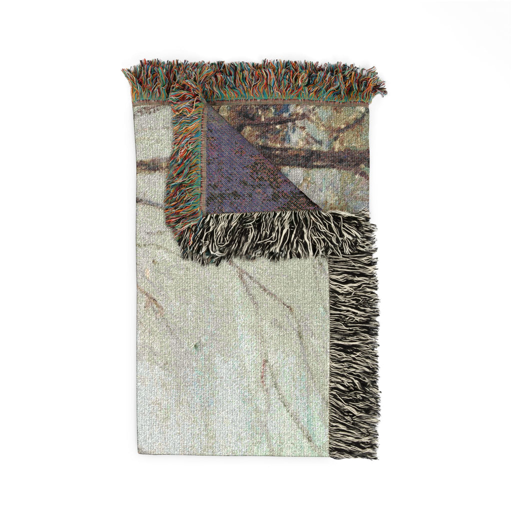 Alfred Sisley - The Loire | Woven Tapestry Blanket