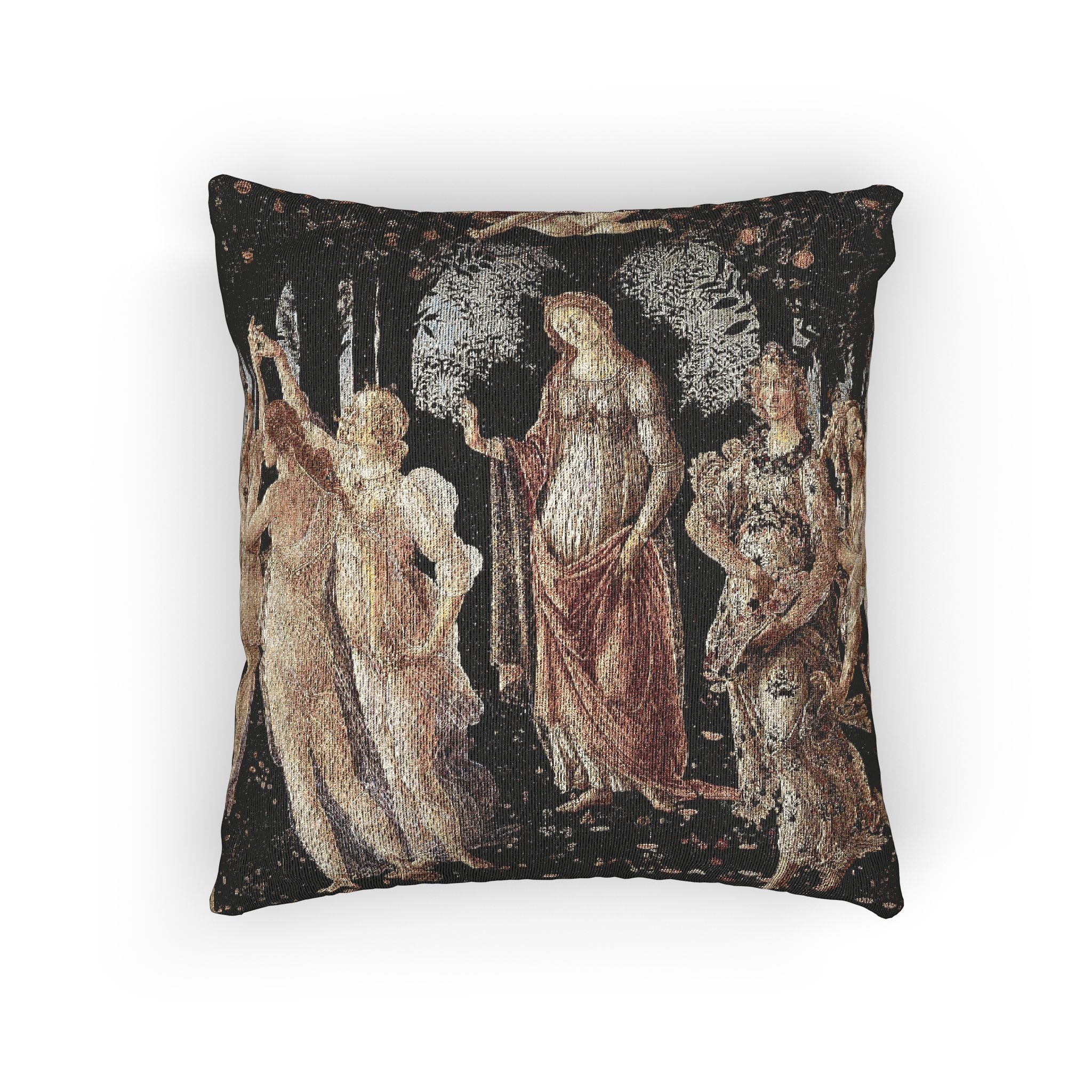 Botticelli-primavera | Woven Pillow
