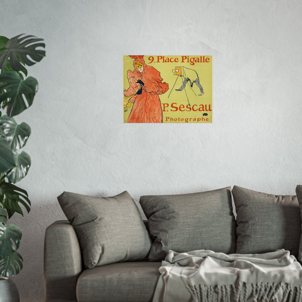 Henri de Toulouse-Lautrec - The Photographer Sescau | Fine Art Poster