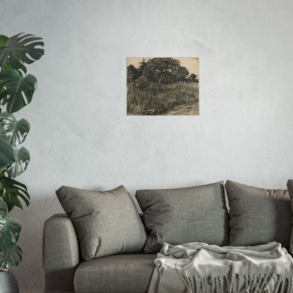 Vincent van Gogh - Weeping Tree | Fine Art Poster