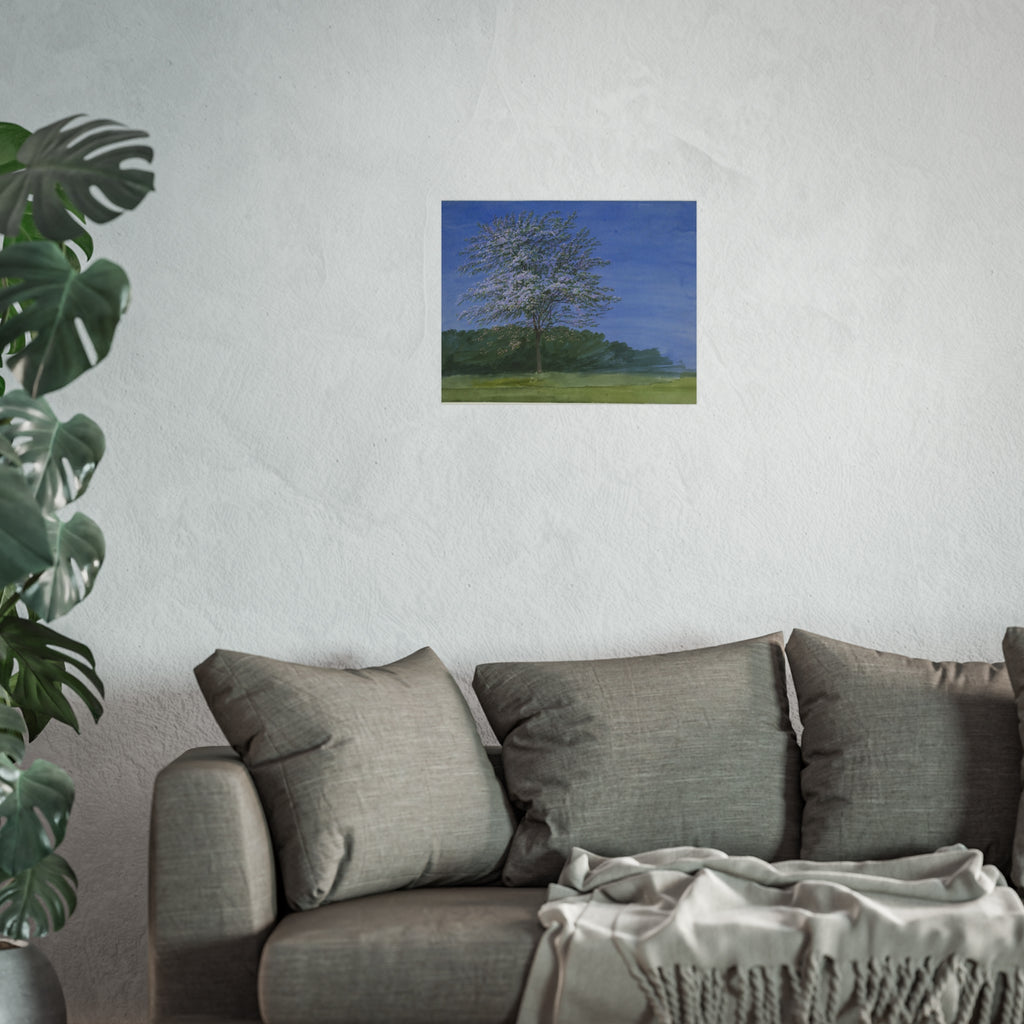 William Turner - Study of a Tree in Bloom | Fine Art Poster