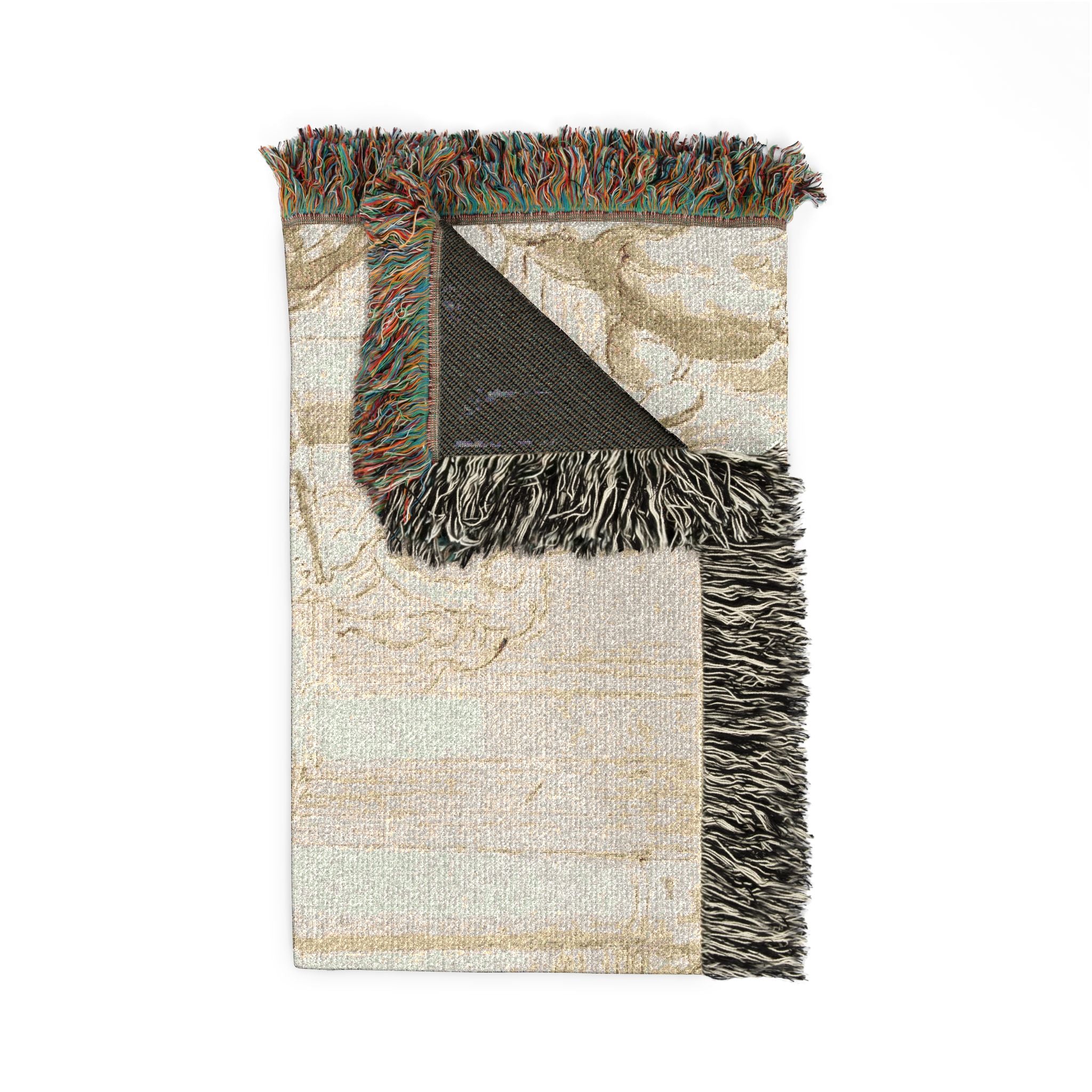 School of Nicolas Poussin - Massacre of the Innocents (recto); Figure Sketches (verso) | Woven Tapestry Blanket