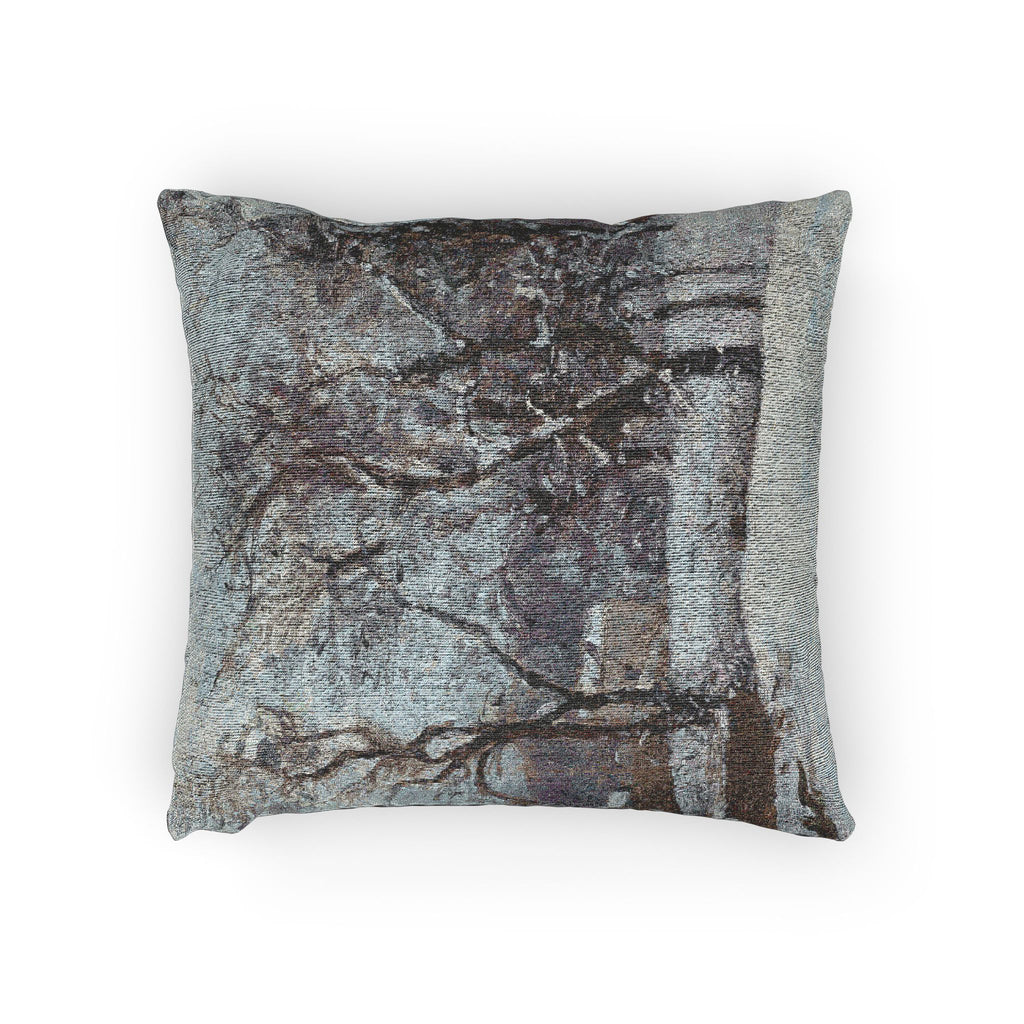 Camille Pissarro - Snow at Louveciennes | Woven Pillow