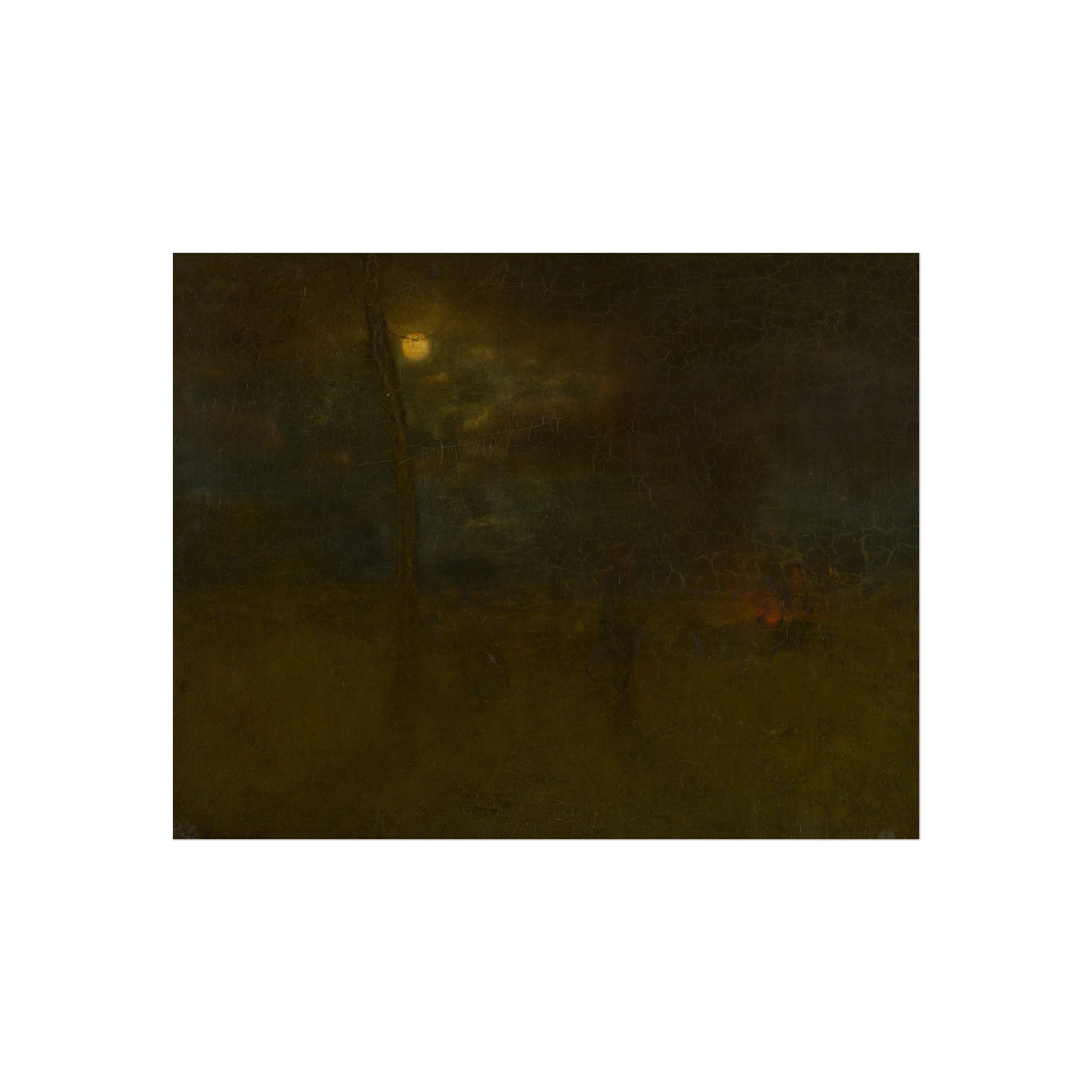 George Inness - The Moon at Night | Fine Art Poster