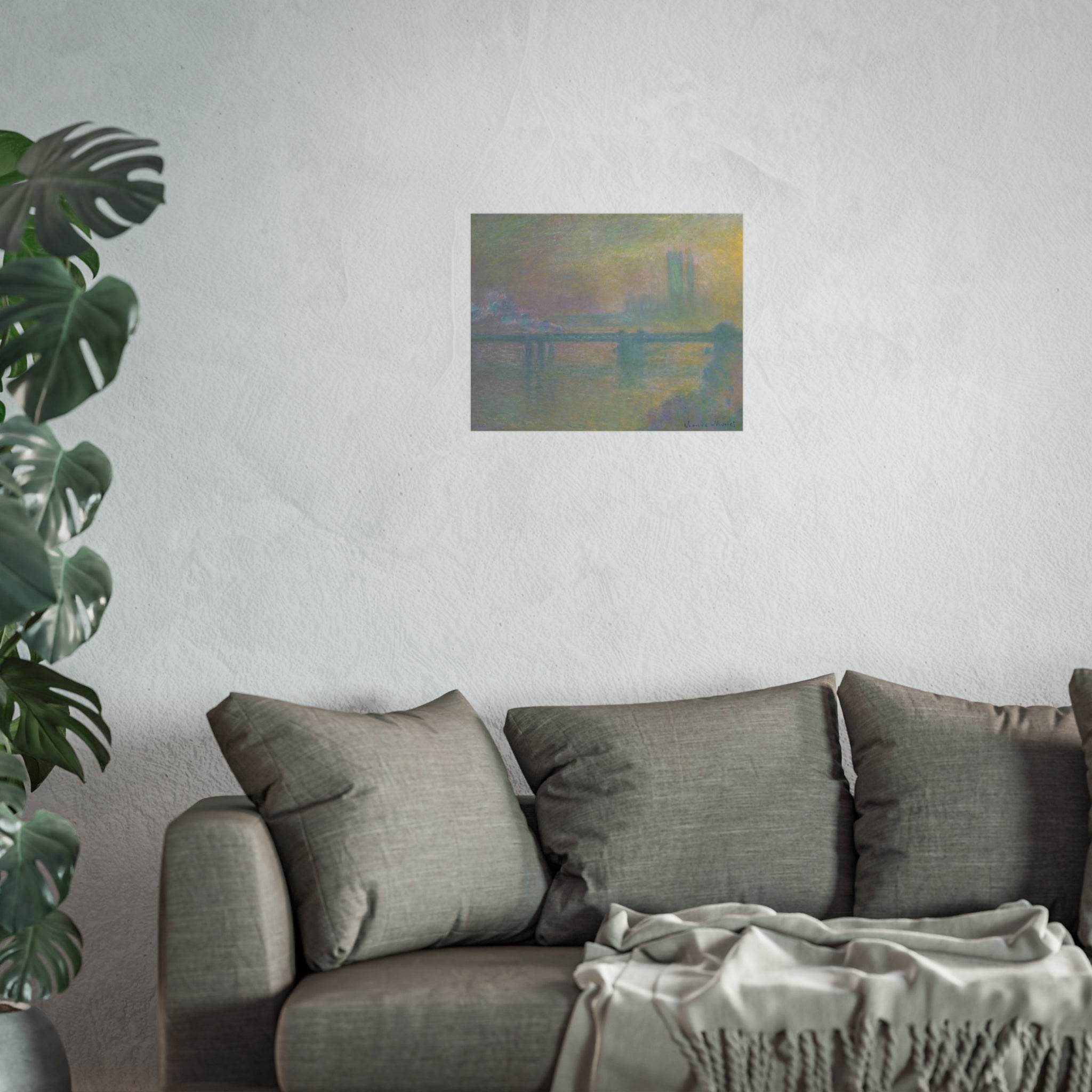 Claude Monet - Charing Cross Bridge, London | Fine Art Poster