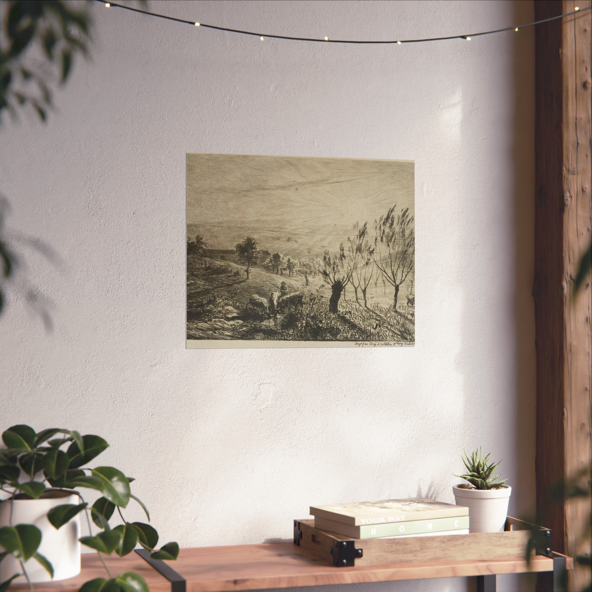 Charles François Daubigny - Sunrise | Fine Art Poster