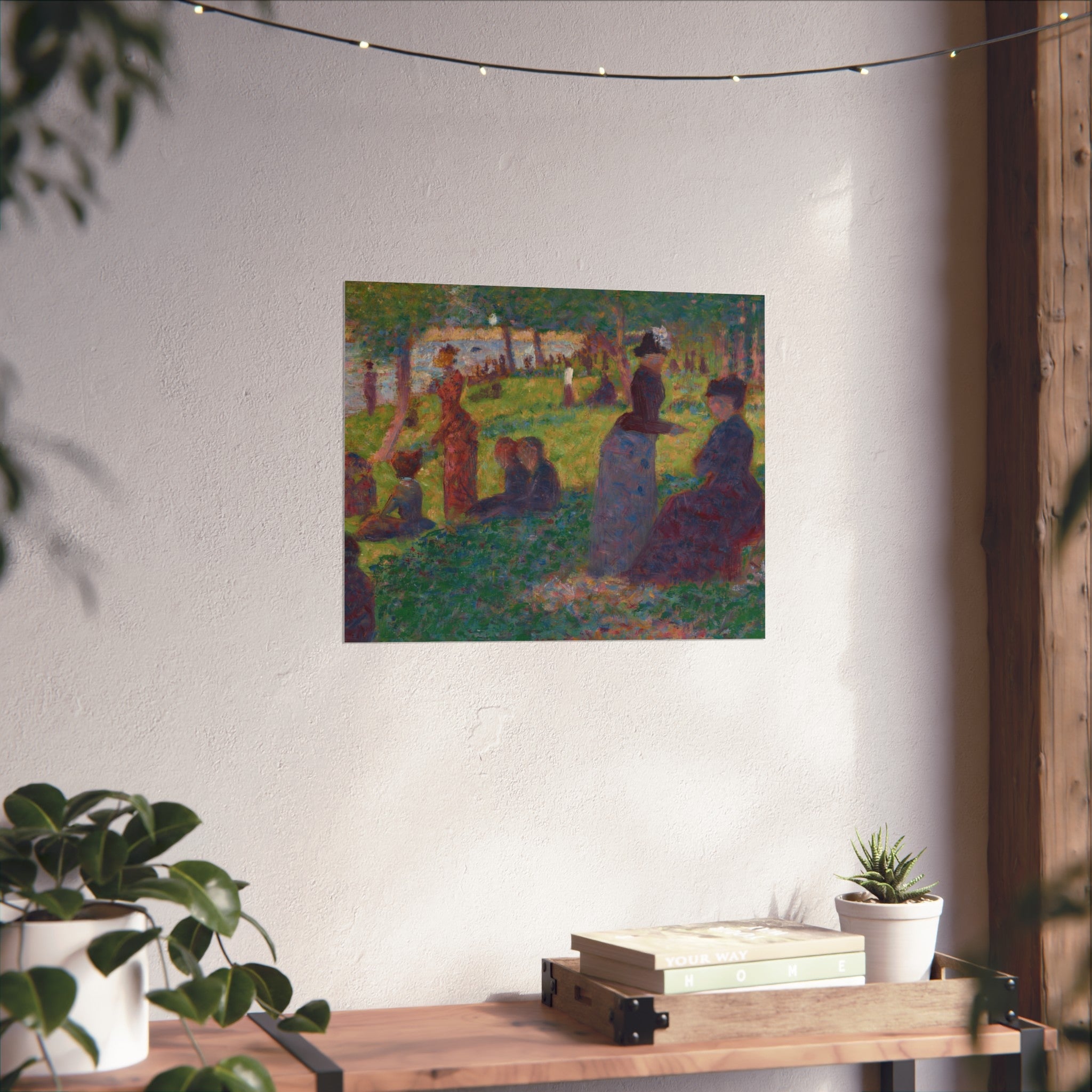 Georges Seurat - Oil Sketch for A Sunday on La Grande Jatte — 1884 | Fine Art Poster