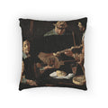 Diego Velázquez - The Three Musicians - Google Art Project | Woven Pillow