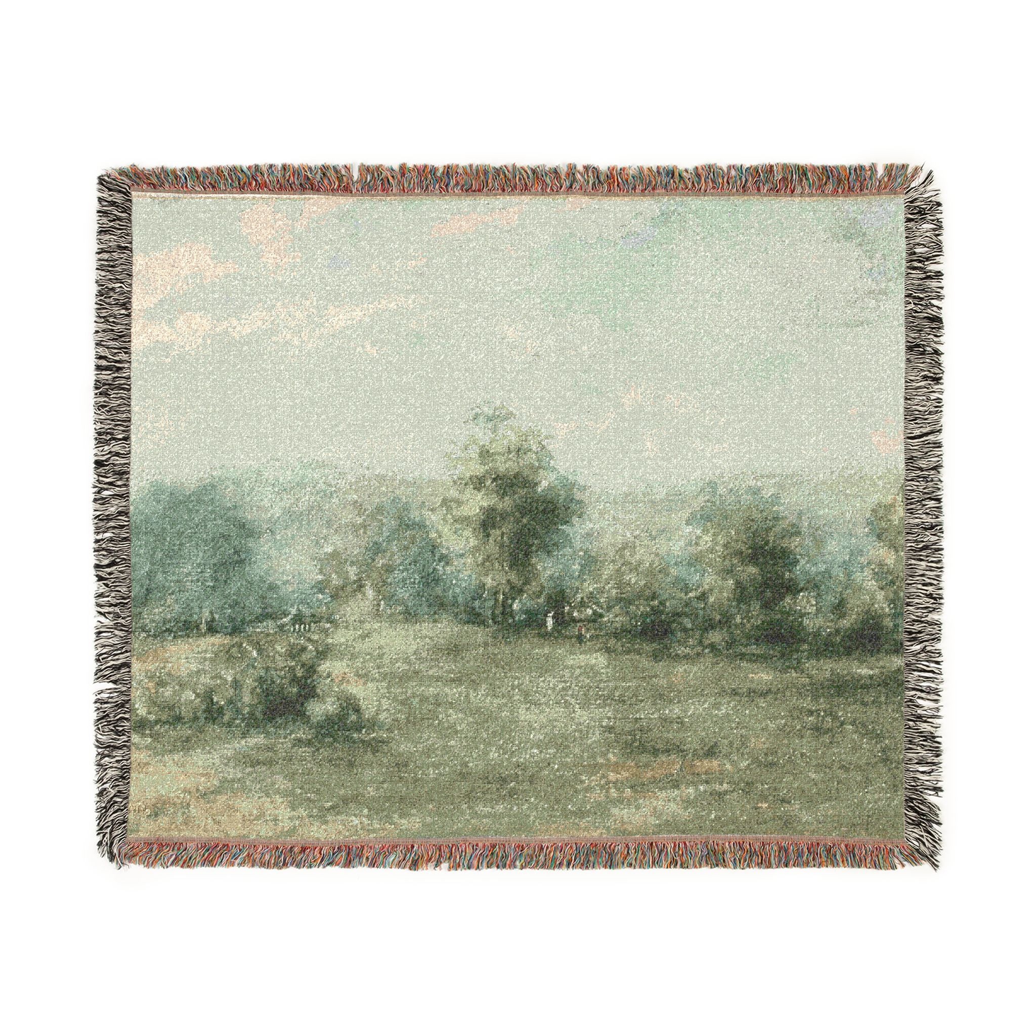 Landscape George Inness Tapestry Blanket