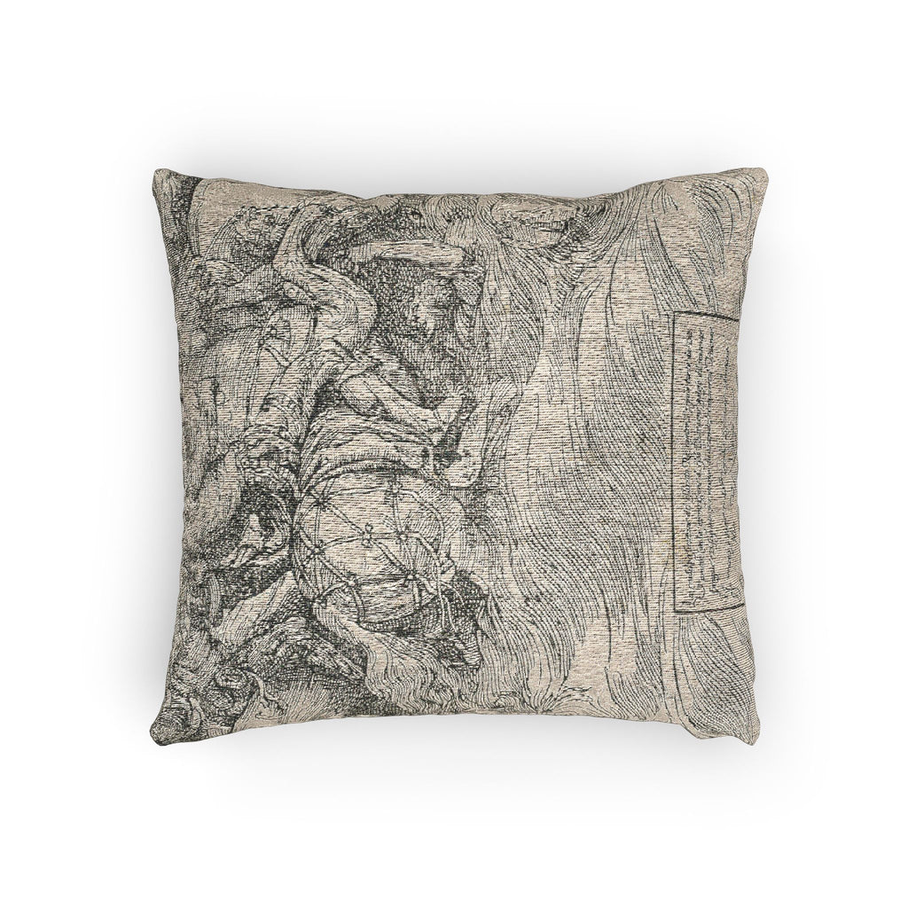 Titian - The Submersion of Pharaoh's Army in the Red Sea | Woven Pillow