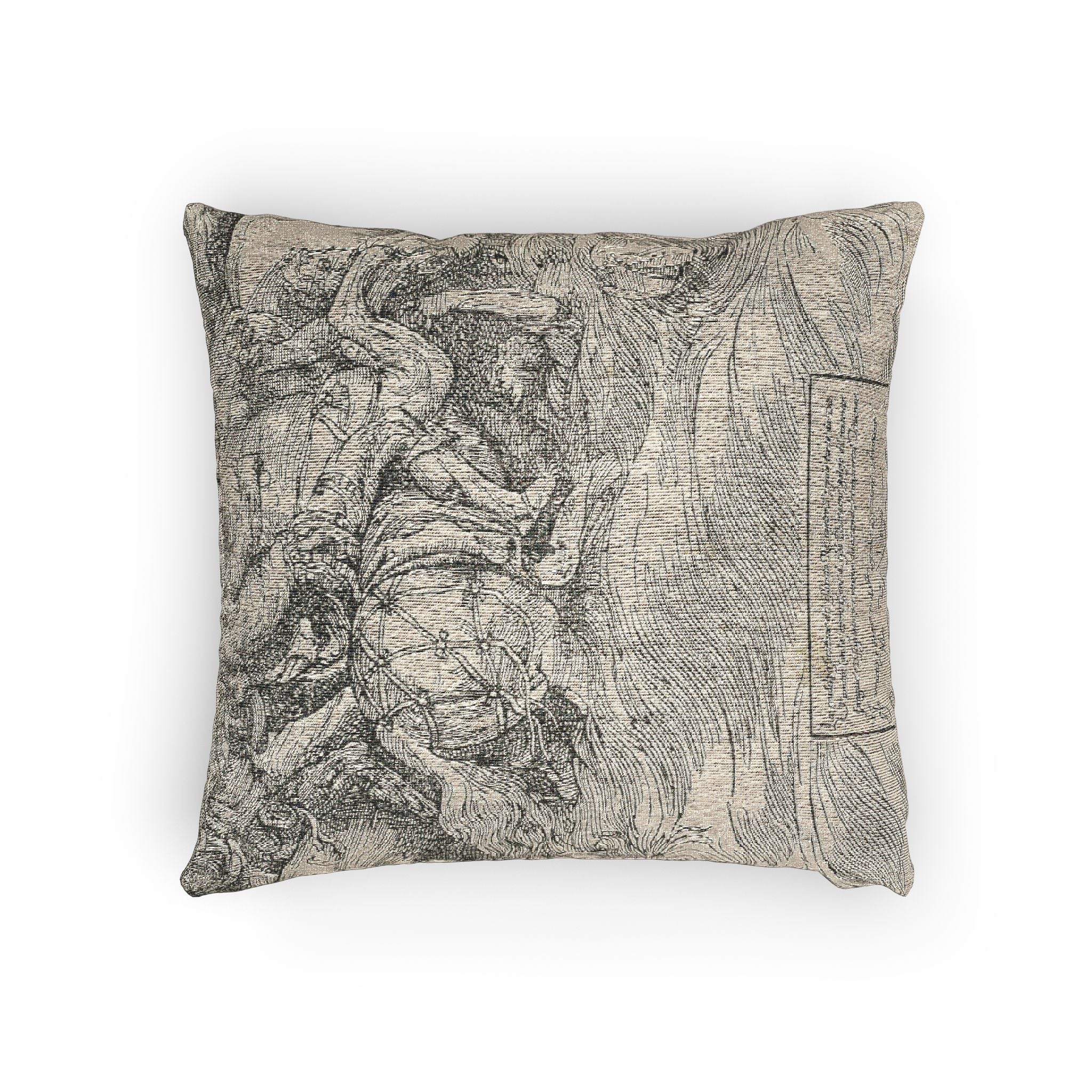 Titian - The Submersion of Pharaoh's Army in the Red Sea | Woven Pillow