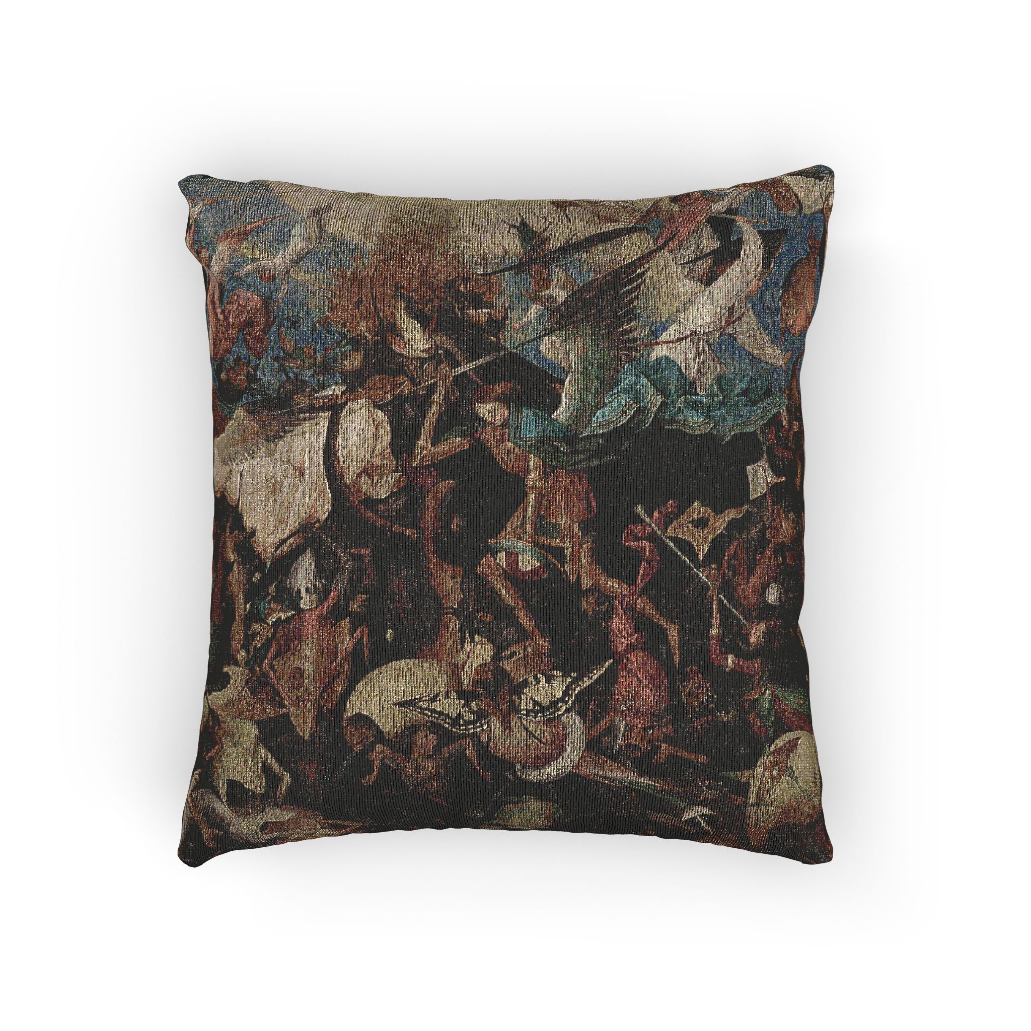 Pieter Bruegel the Elder - The Fall of the Rebel Angels - Google Art Project | Woven Pillow