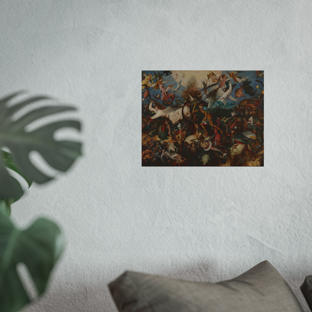Pieter Bruegel the Elder - The Fall of the Rebel Angels - Google Art Project | Fine Art Poster