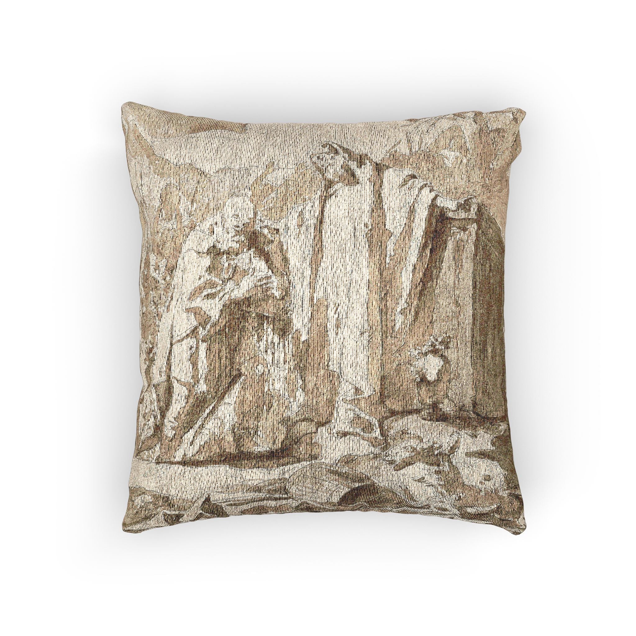 Giovanni Battista Tiepolo - The Meeting of Abraham and Melchizedek | Woven Pillow