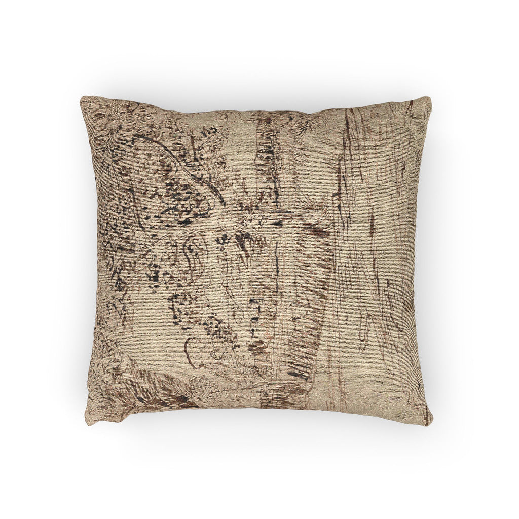 Vincent van Gogh - Landscape at Arles | Woven Pillow