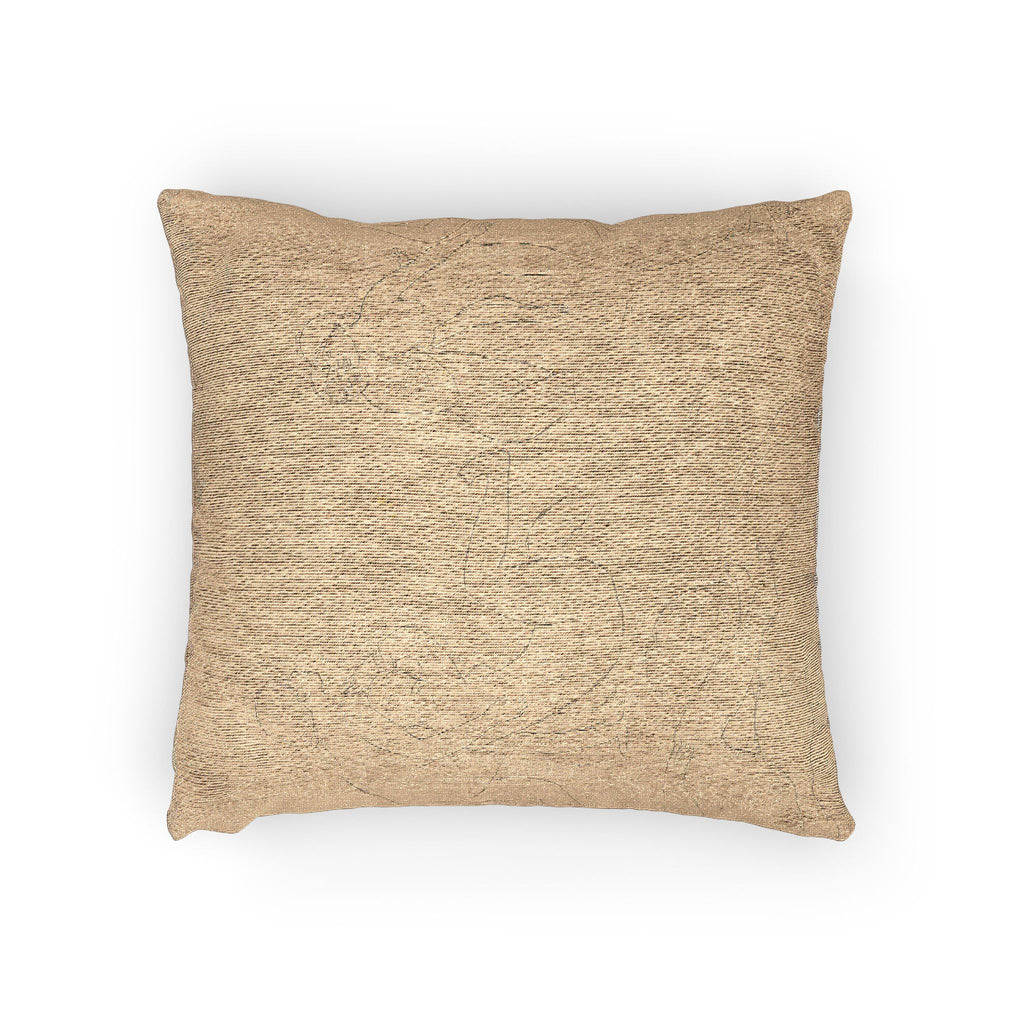 Pierre-Auguste Renoir - Bathers in a Forest | Woven Pillow